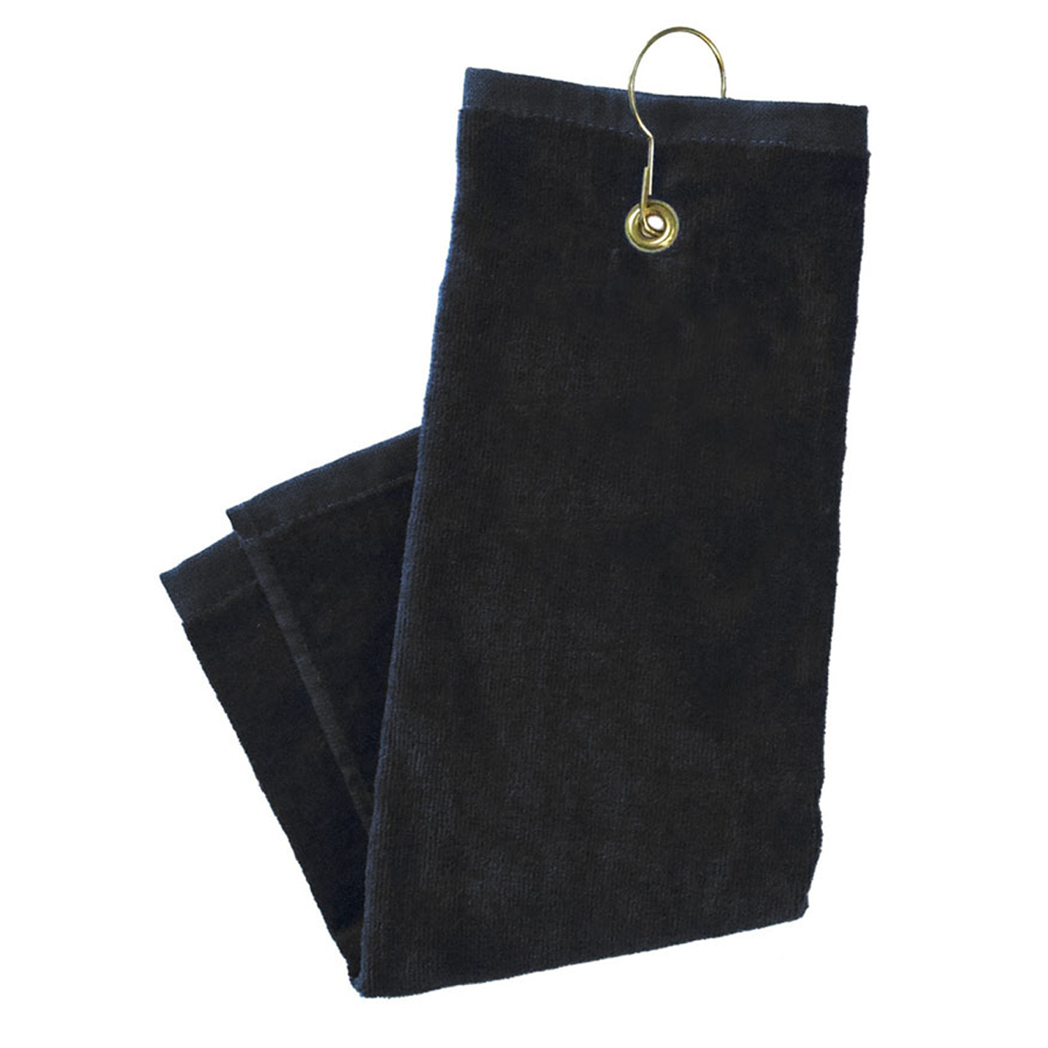 Golf Towel w/ Woven Patch "Elite" Weave 1