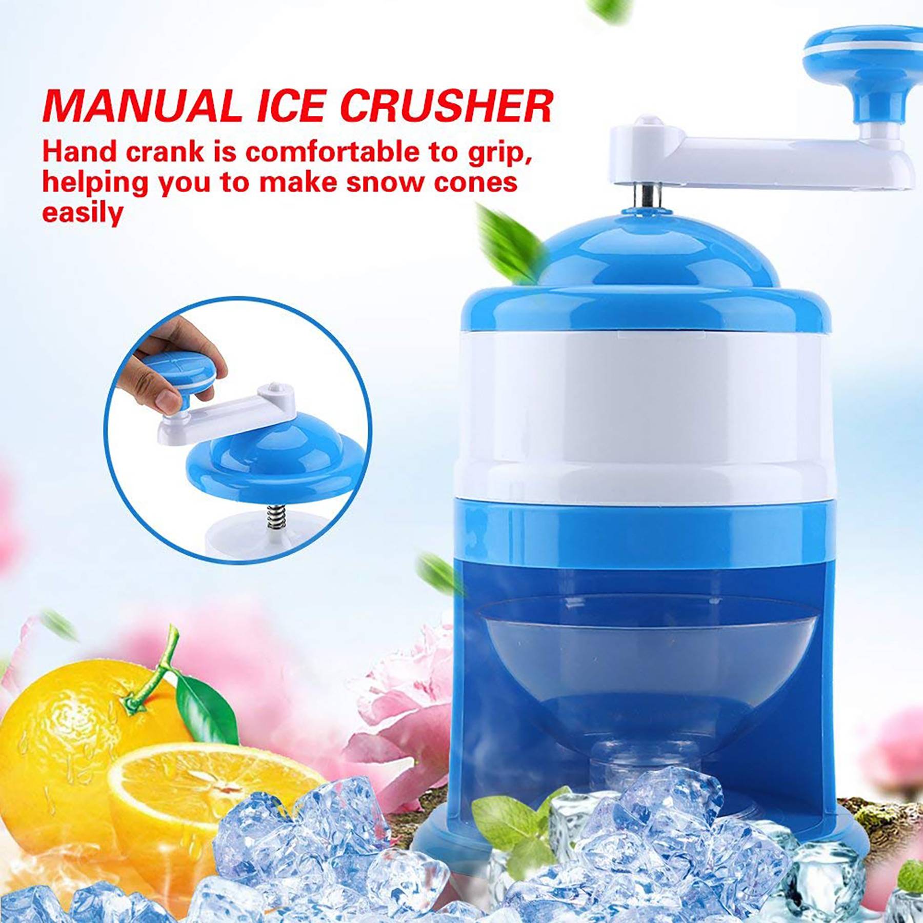 Manual Mini Shaved Ice Maker 4