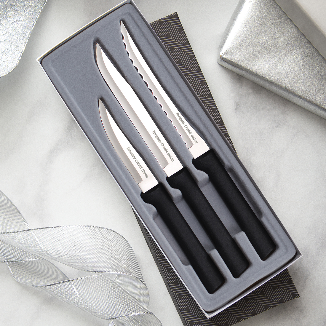 Cooking Essentials Gift Set w/Black Handle 3