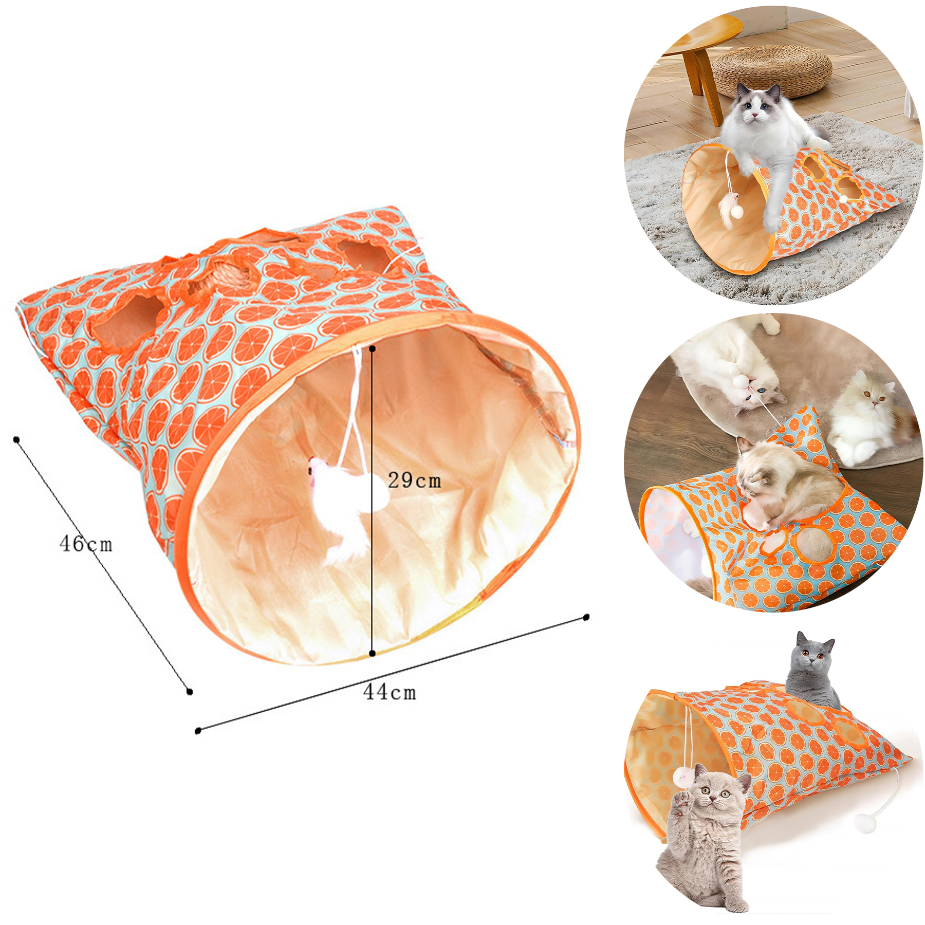 Cat Tunnel Bag Toy 2