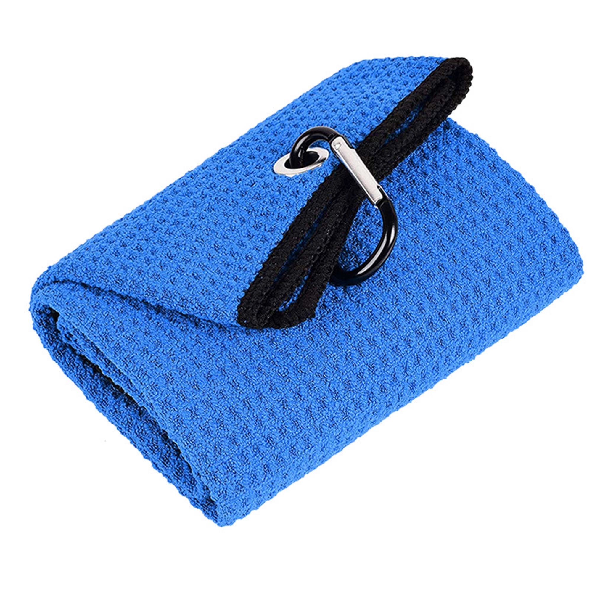 Tri-fold Microfiber Golf Towel With Clip 7
