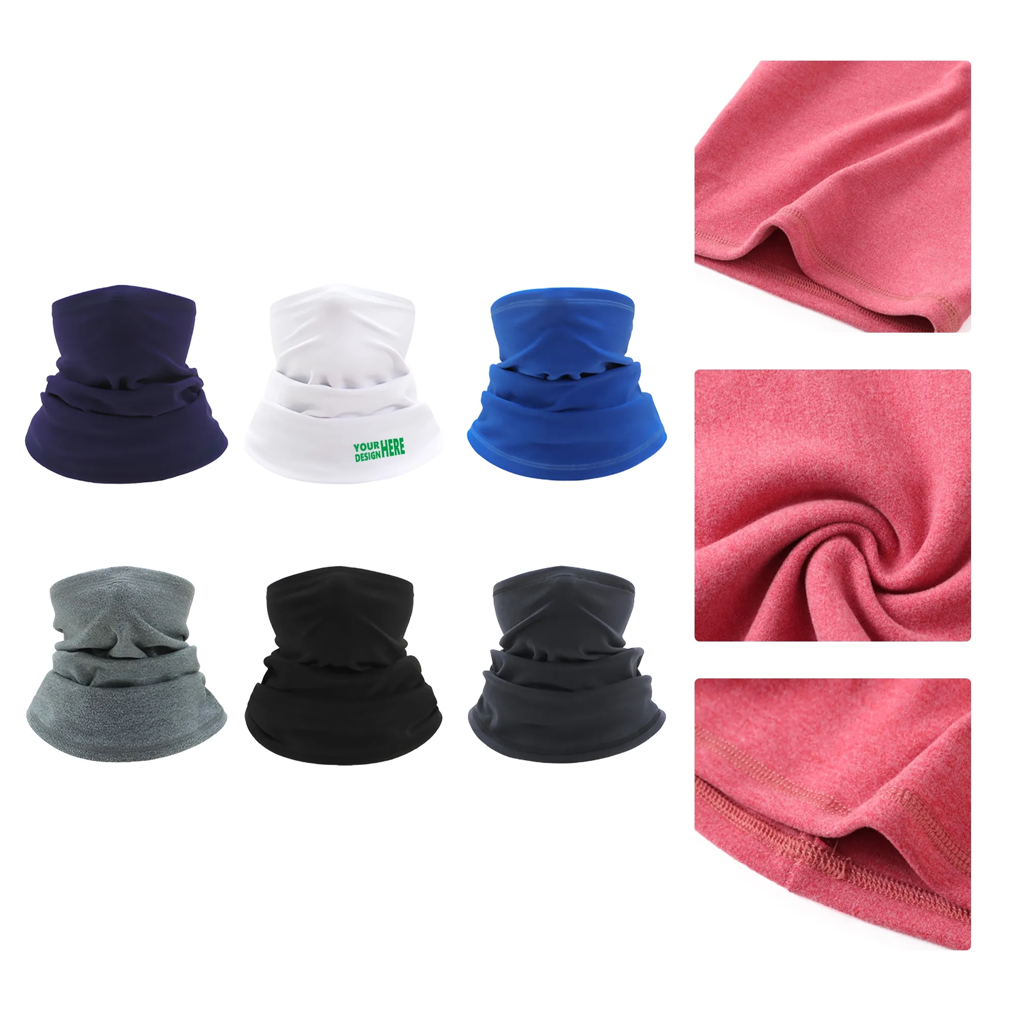 Winter Outdoor Thermal Neck Warmer Face Mask 2