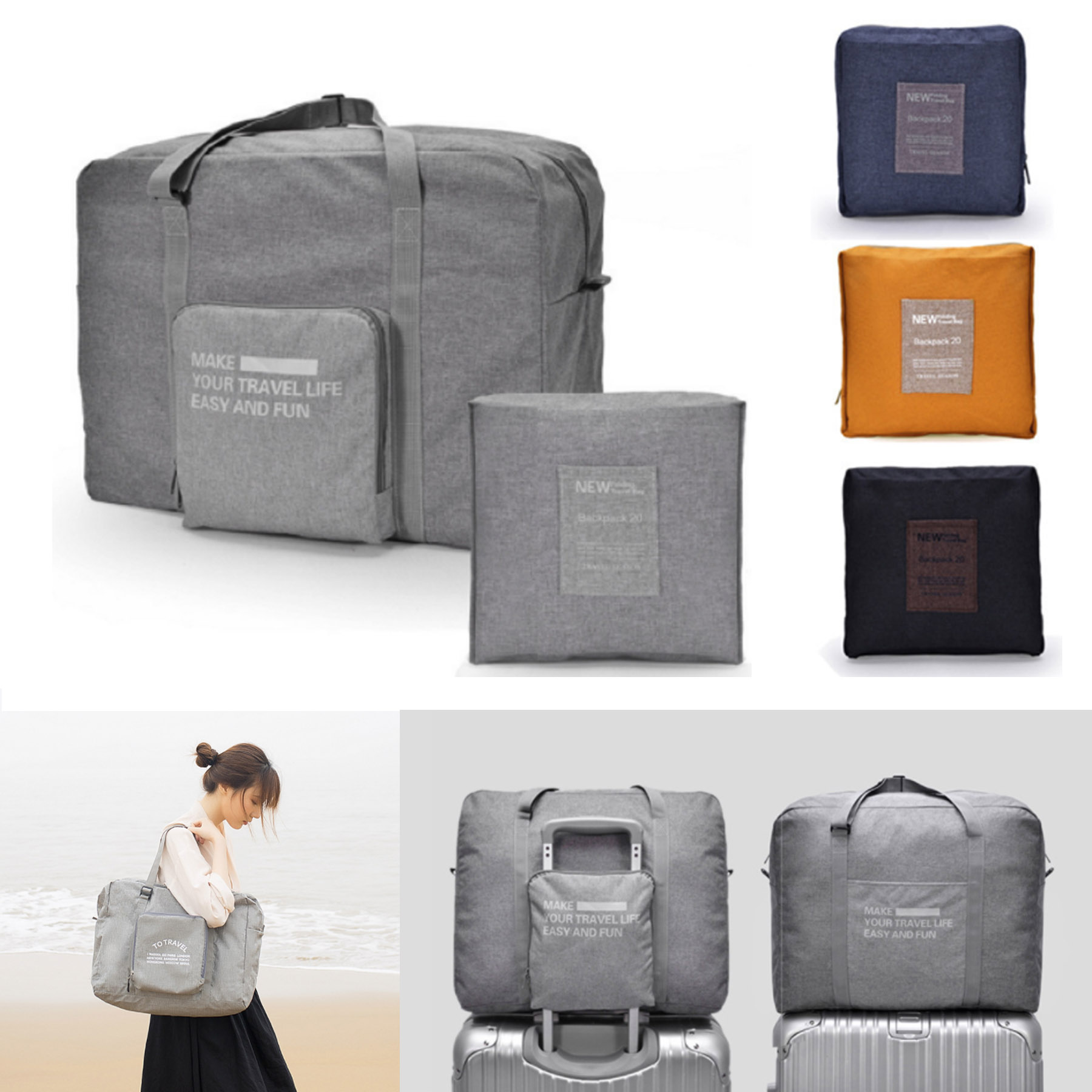 Foldable Travel Duffel Bag 1