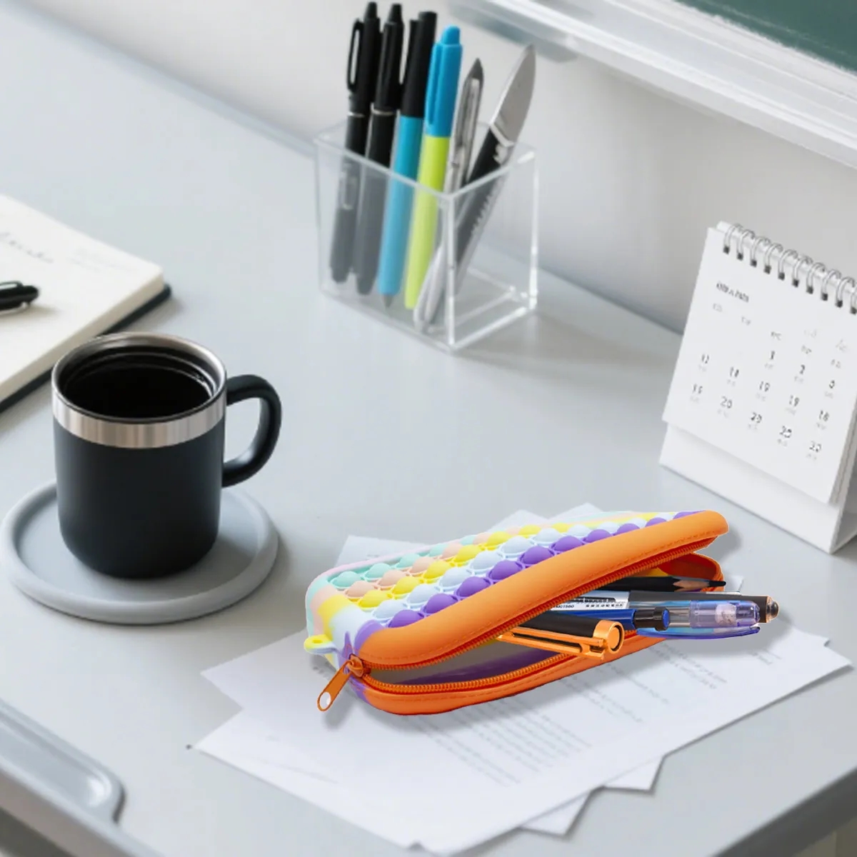 Fidget Sensory Pop Bubble Pencil Case & Pouch 4