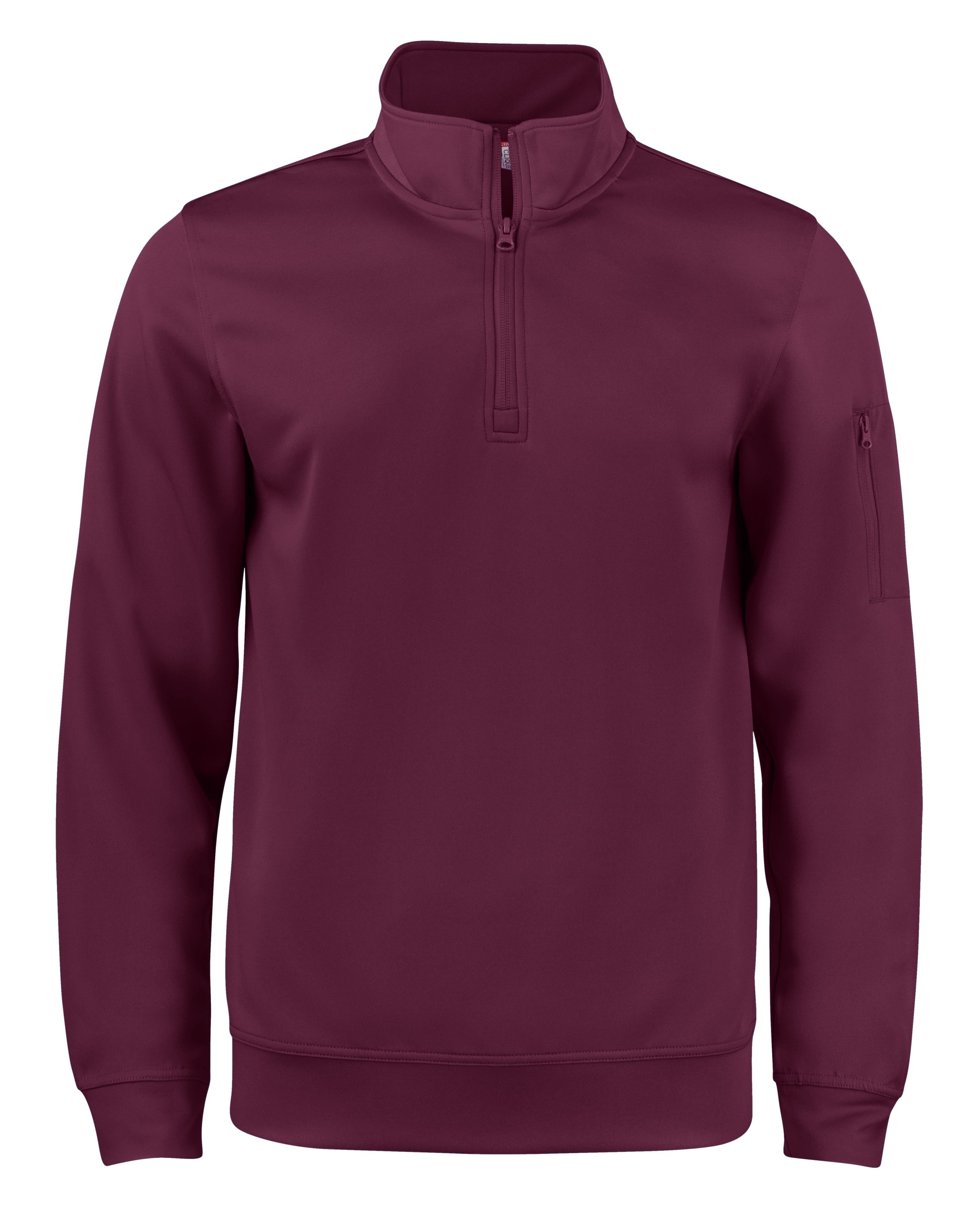 Clique Lift Solution-dyed Performance Unisex Half Zip Sweatshirt 71