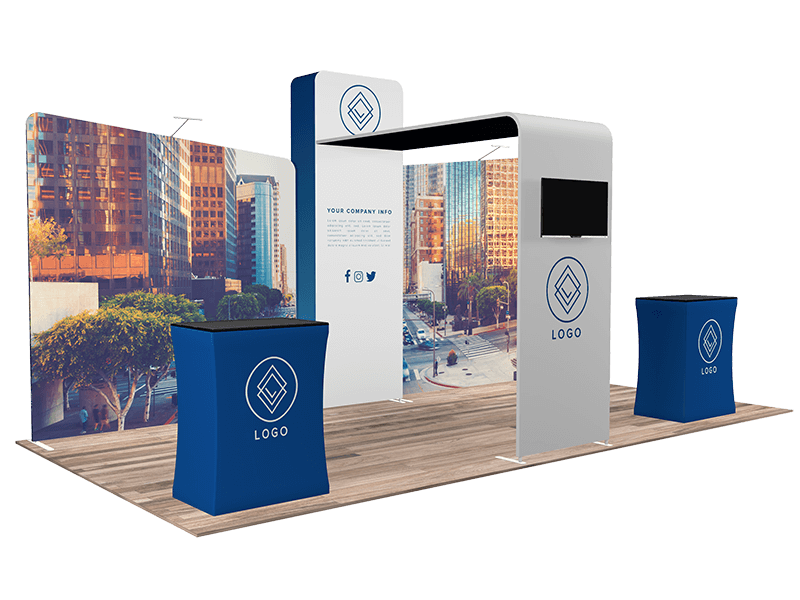 Quick N Fit Trade Show Display Booth 1202