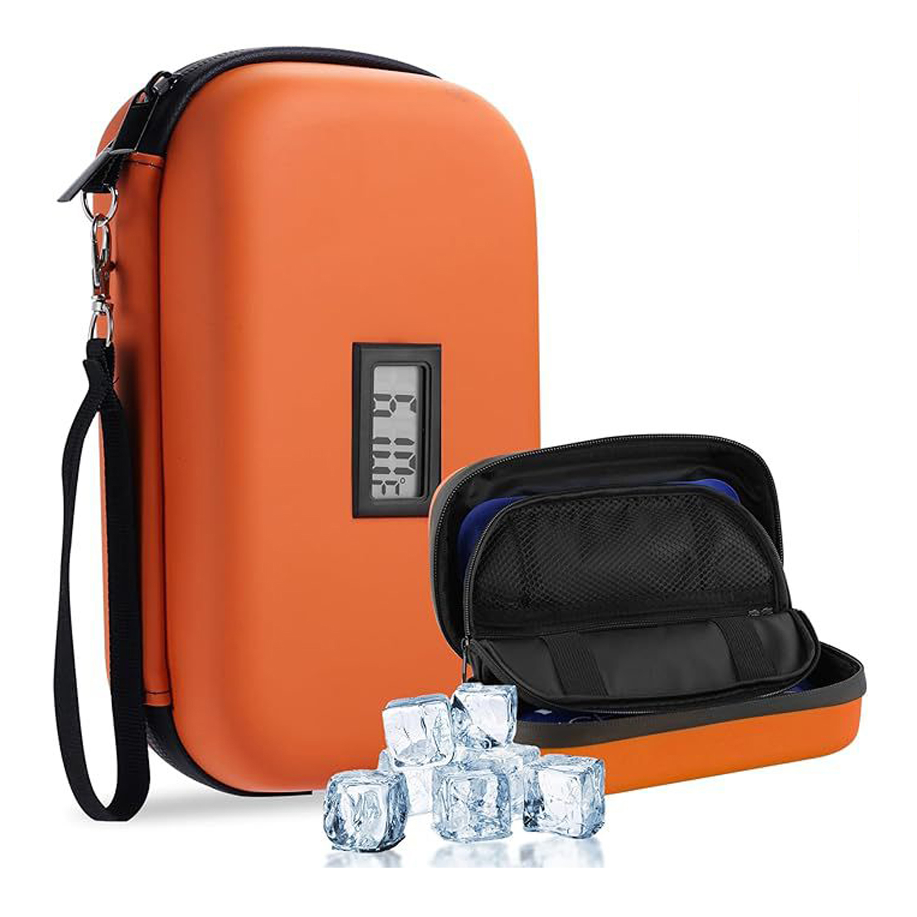 Travel Medication Cooler with Built-in Thermometer 2