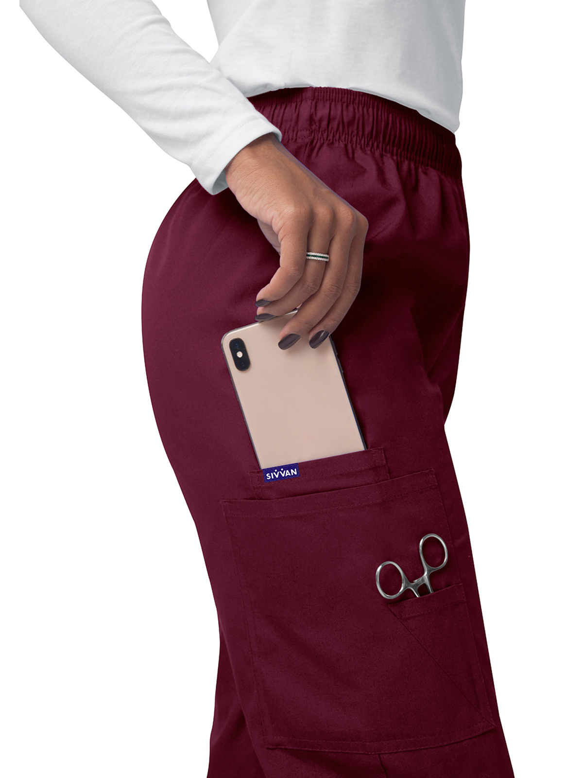 Adar - Sivvan - Women's Elastic Drawstring Cargo Pant 49