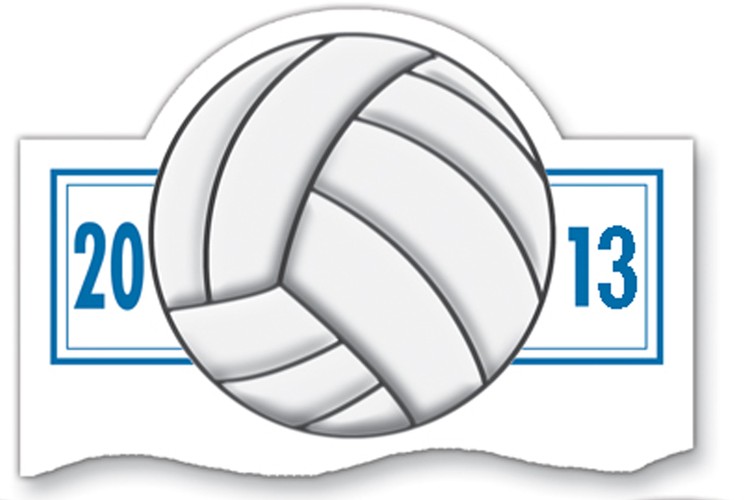 20 Mil Volleyball Schedule Magnet - Full Color 3
