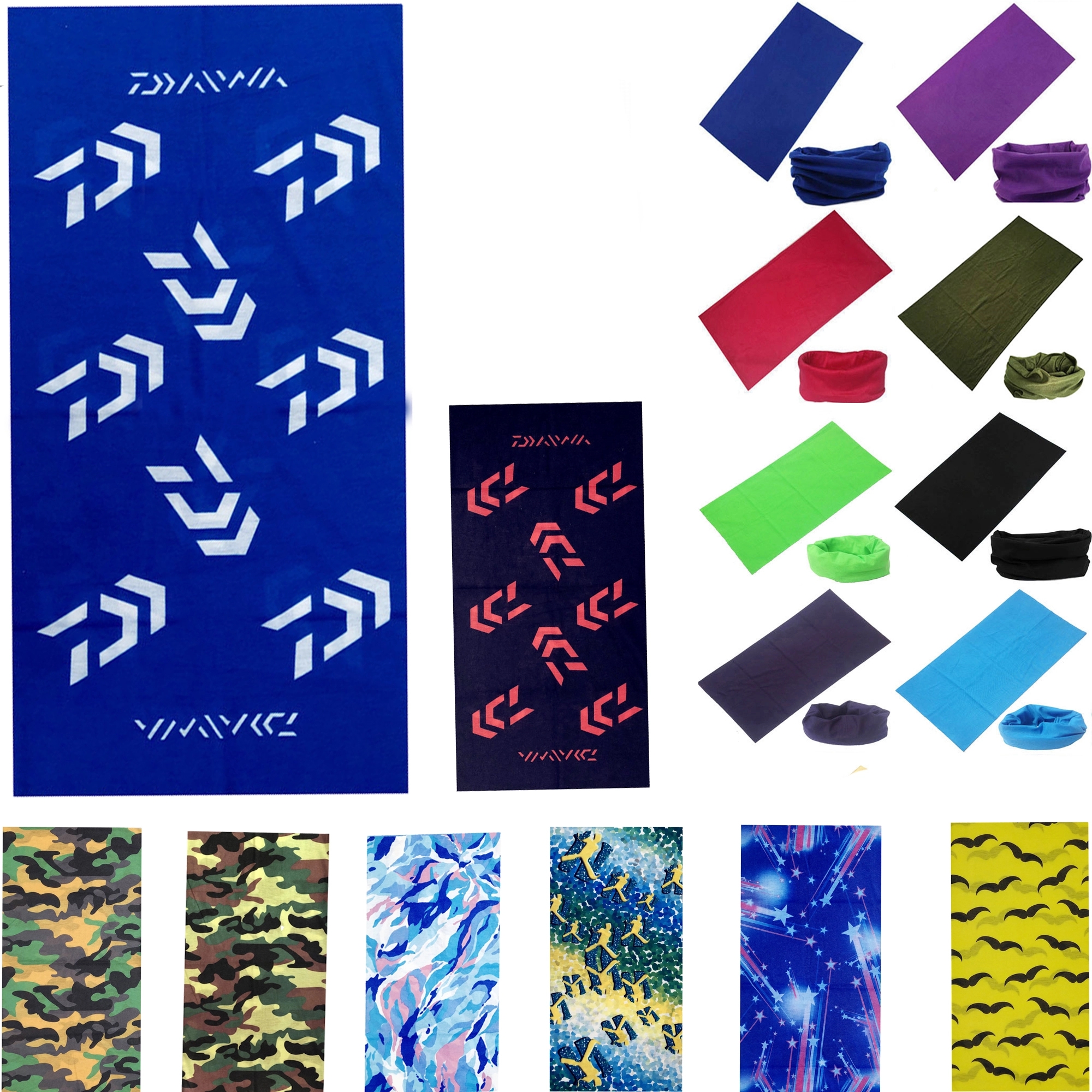 Sublimated Seamless Neck Gaiter