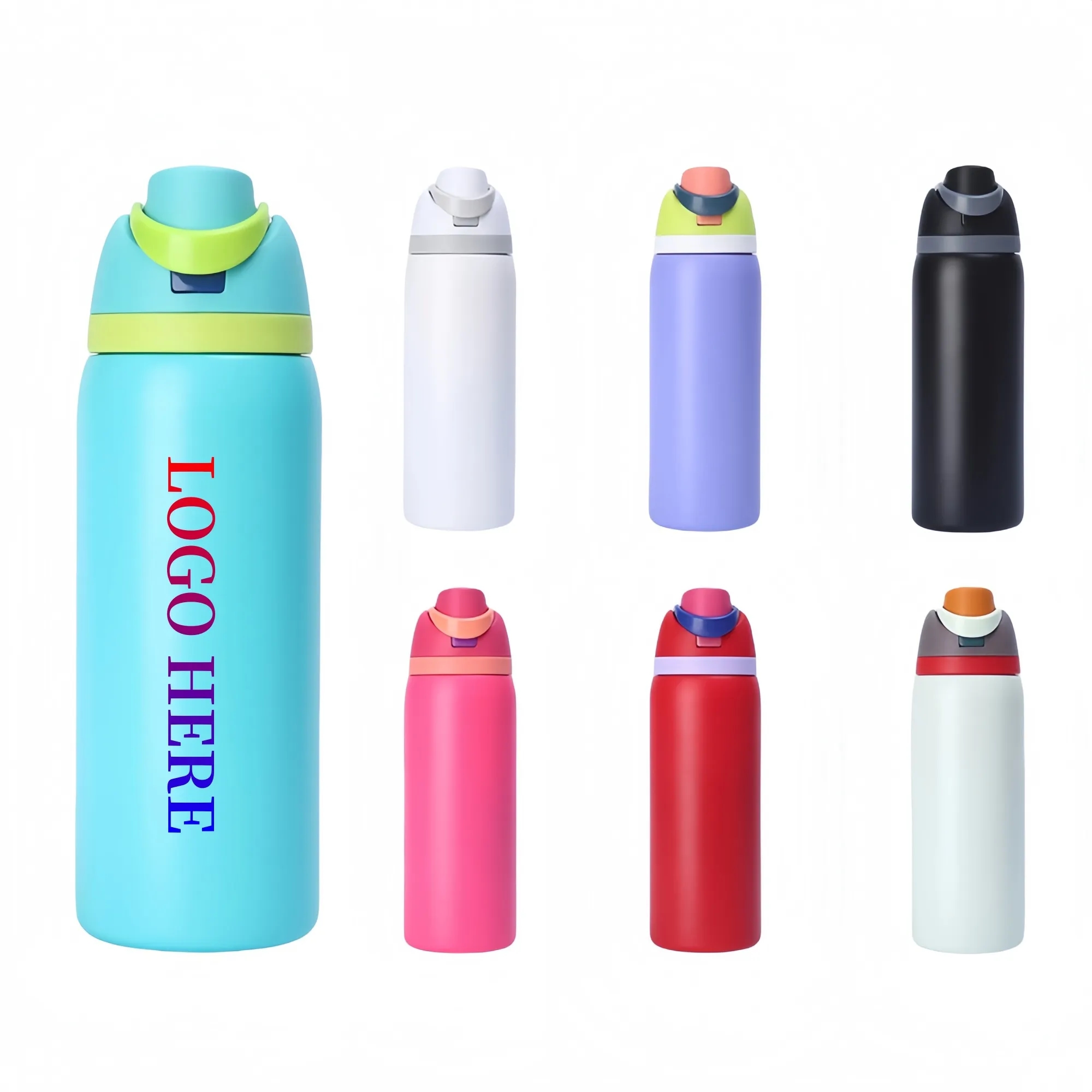 Full Color 32Oz Insulated Stainless Steel Water Bottle 2