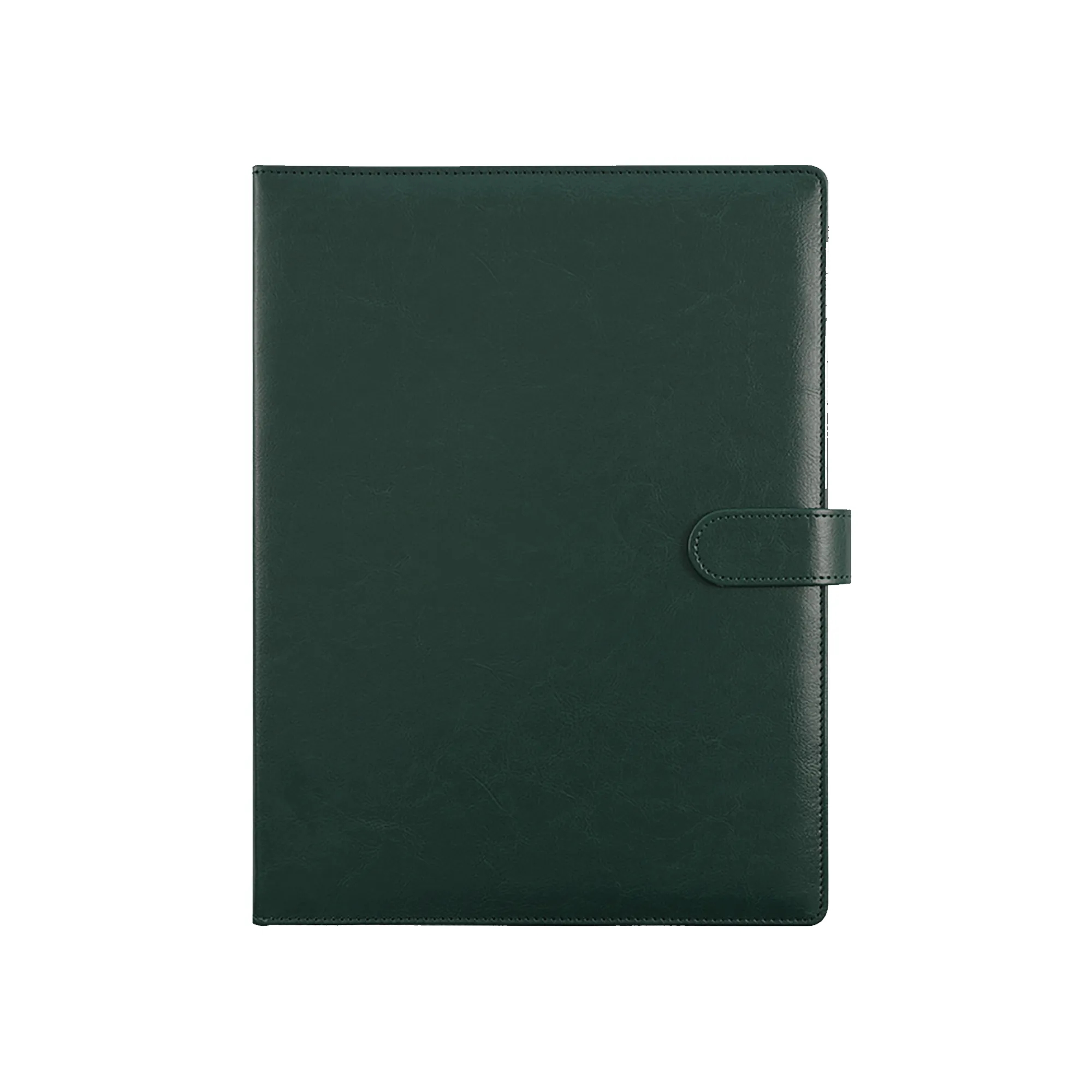 MOQ 40 A4 Leather File Organizer with Magnetic Closure 6