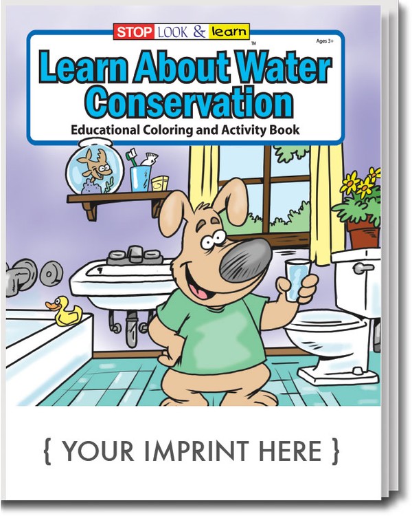 COLORING BOOK - Learn About Water Conservation Coloring & Activity Book 2