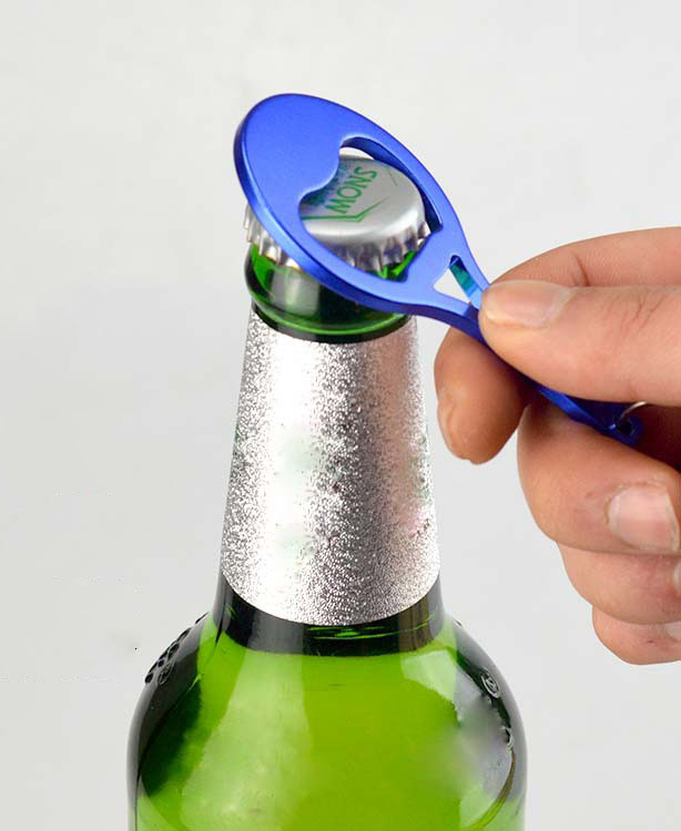 Tennis Racket Bottle Openner Metal Keychain 3