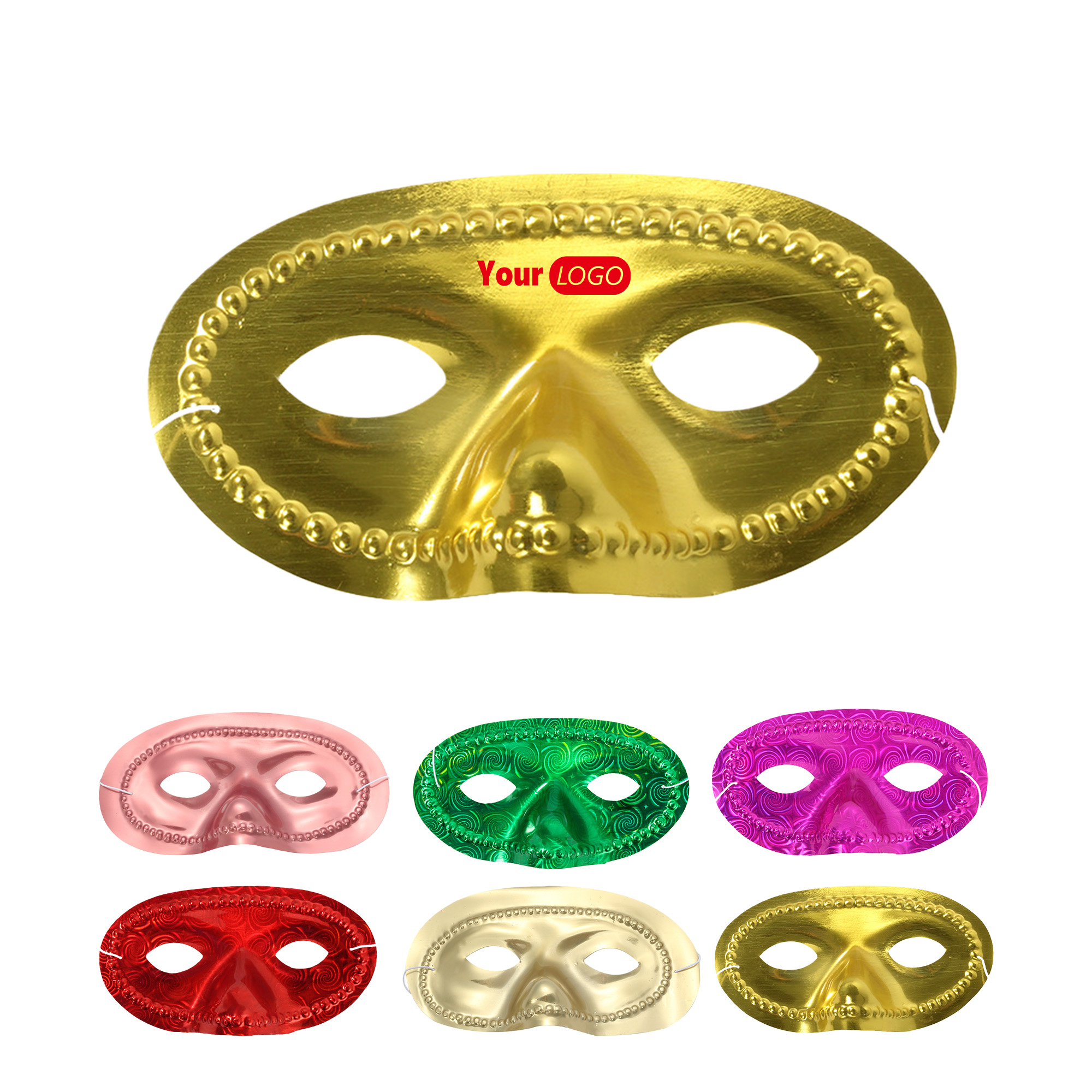 Custom Logo Colorful Party Costume Mask 6