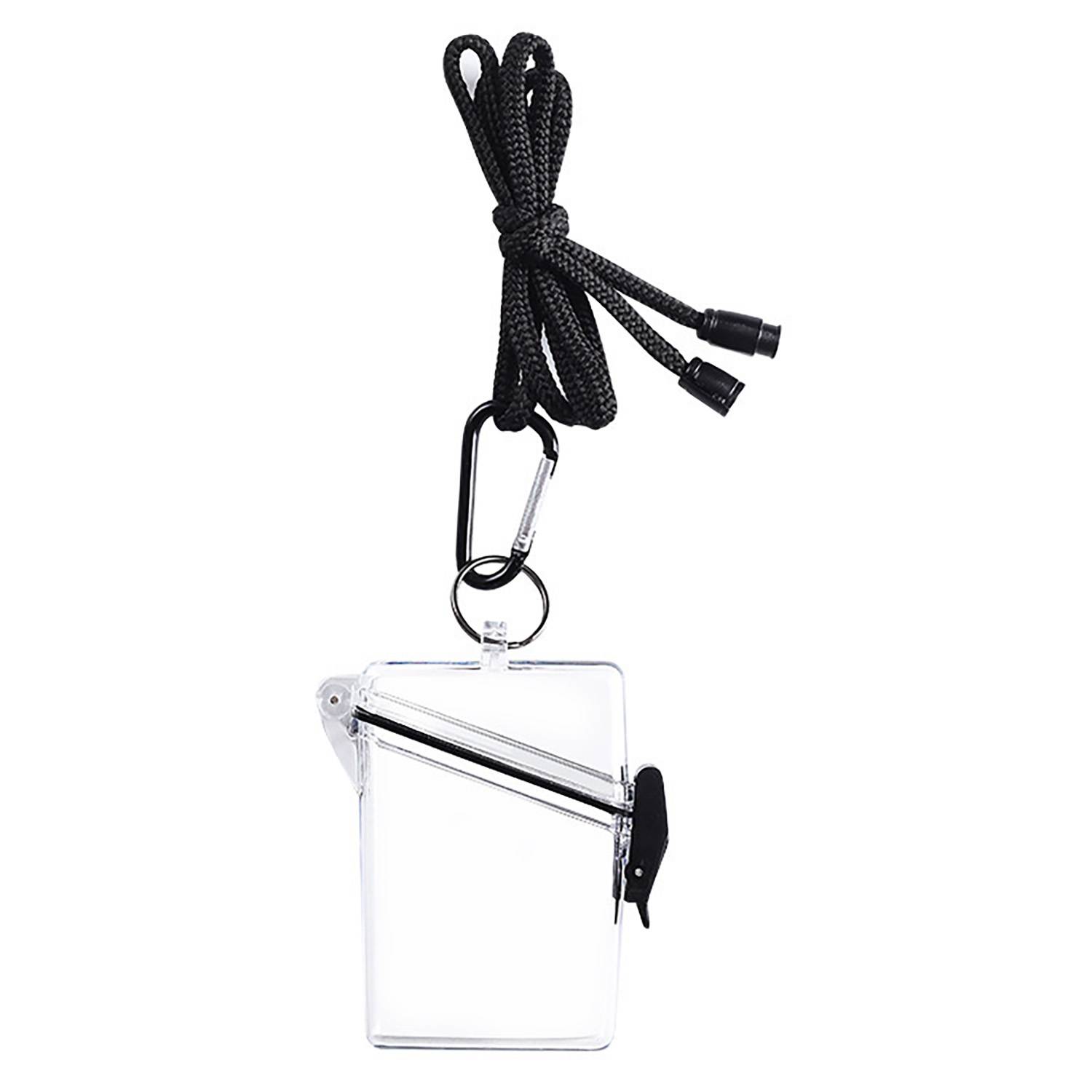 Waterproof Clear Cigarette Case 7 Sticks w/ Lanyard 4