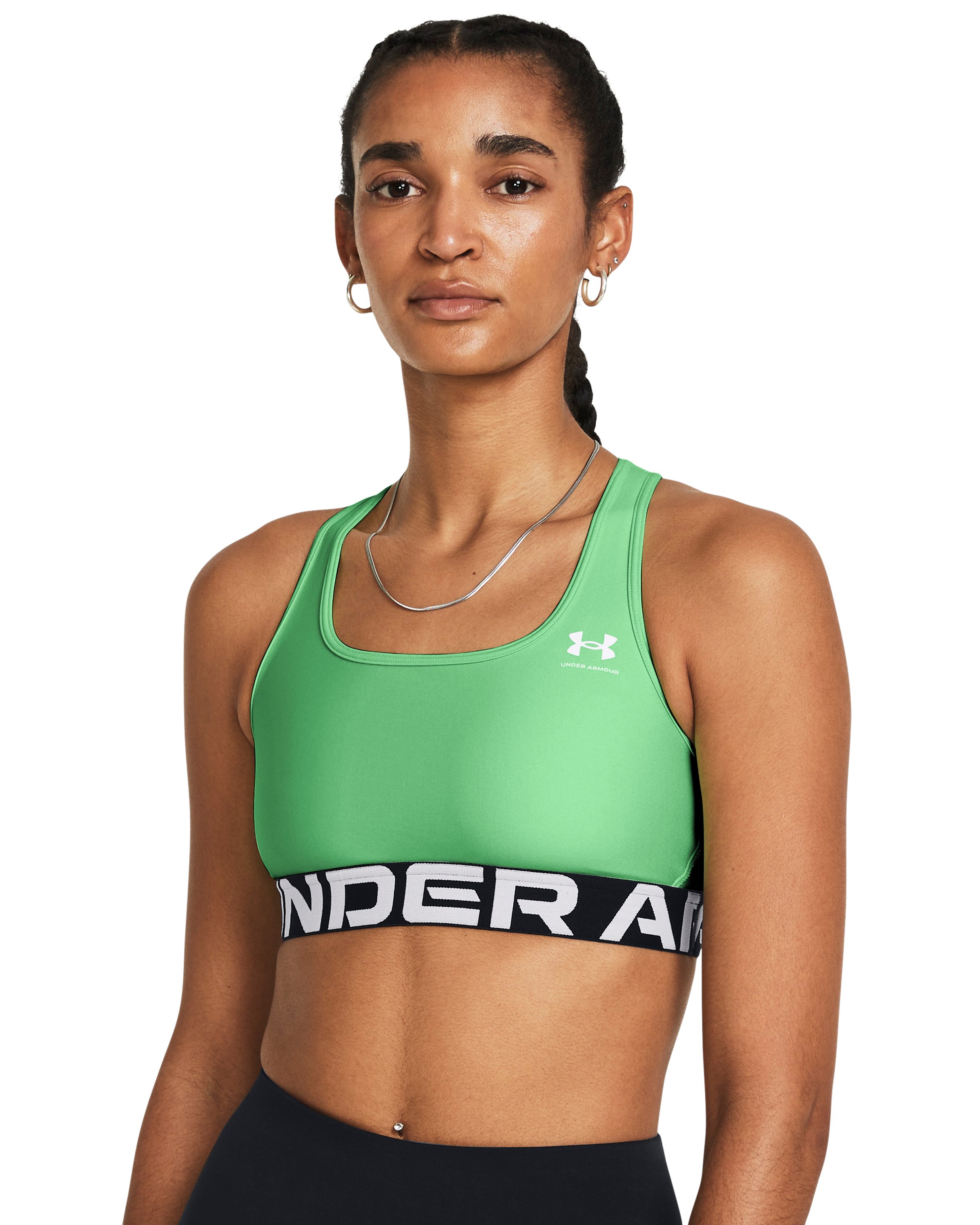 HeatGear Mid Branded Women's Sports Bra 9