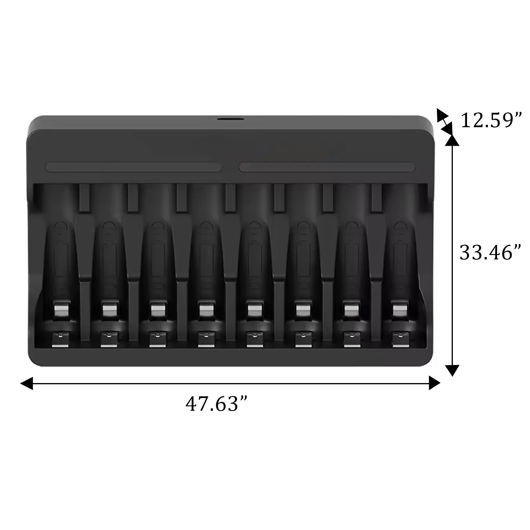 8 AA dry Cell Battery Charger 2