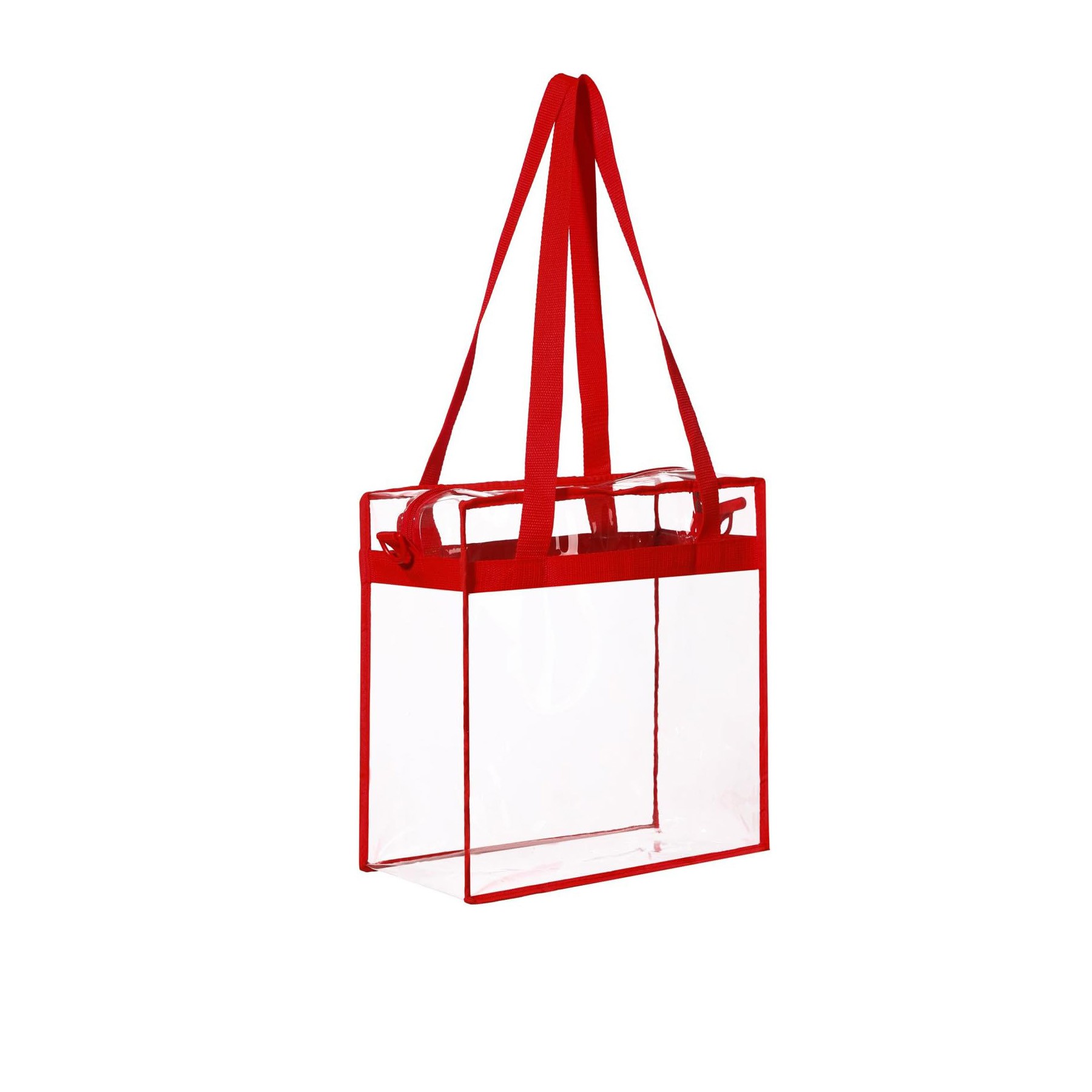 Clear Shoulder Bag with Zipper Closure 3