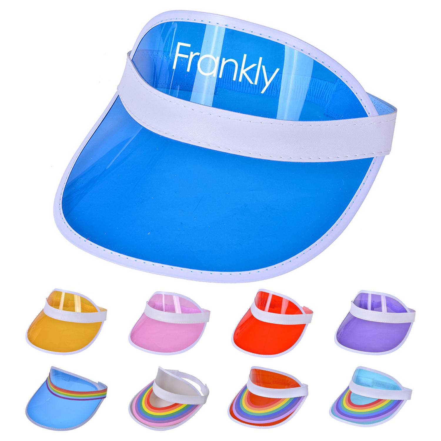 Clear Sun Visor Hats 1