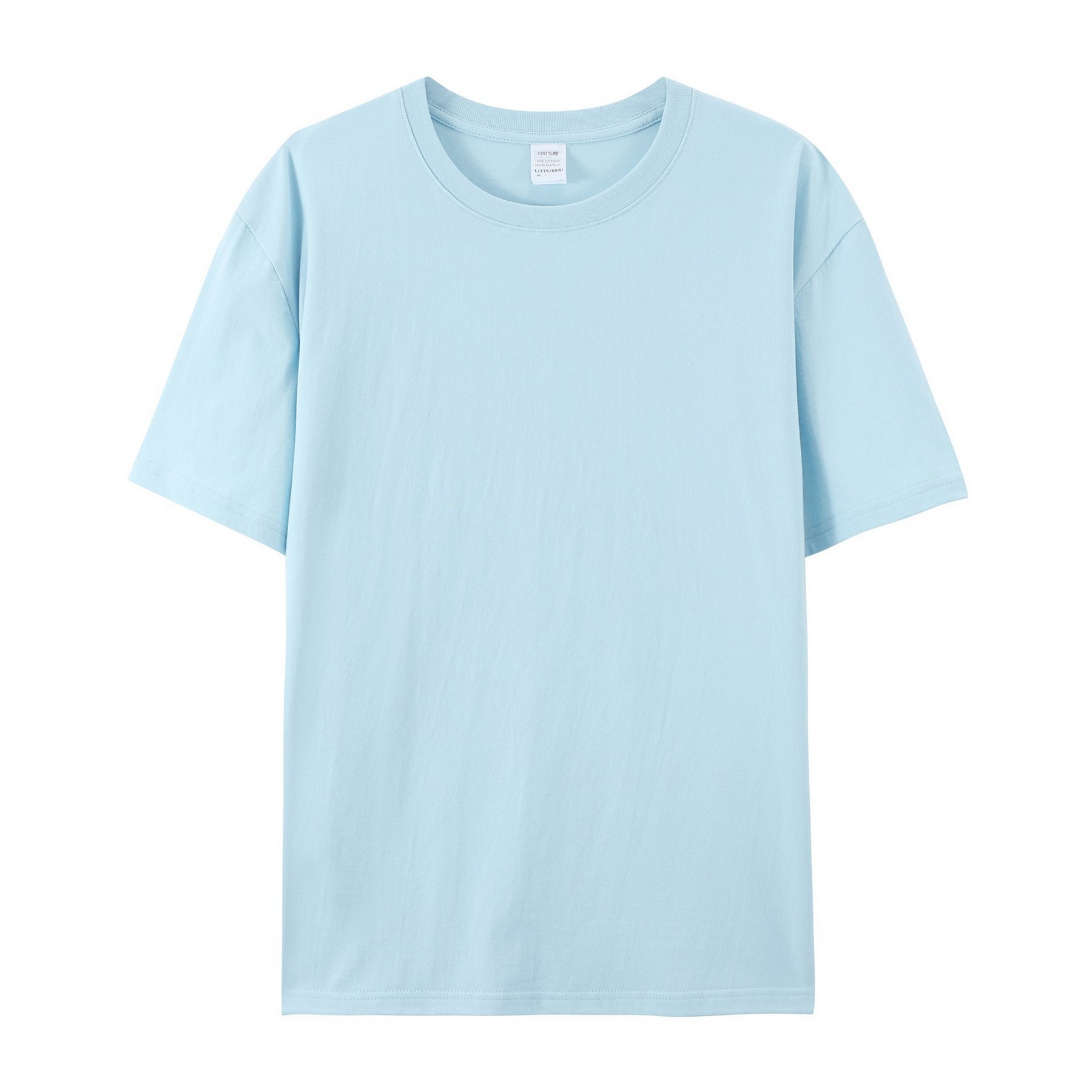 180GSM Pure Cotton Unisex Summer Short Sleeves 12