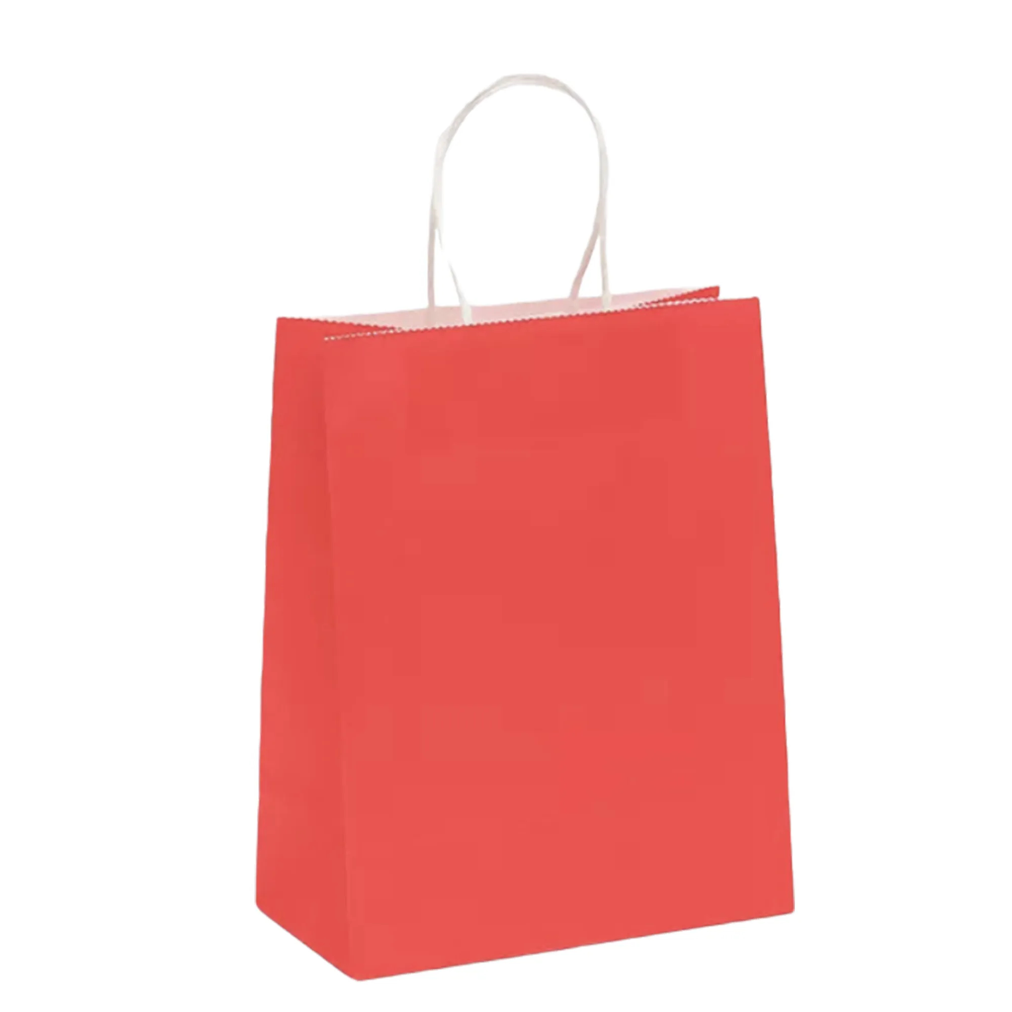 MOQ 100 PCS Kraft Paper Handbag 3