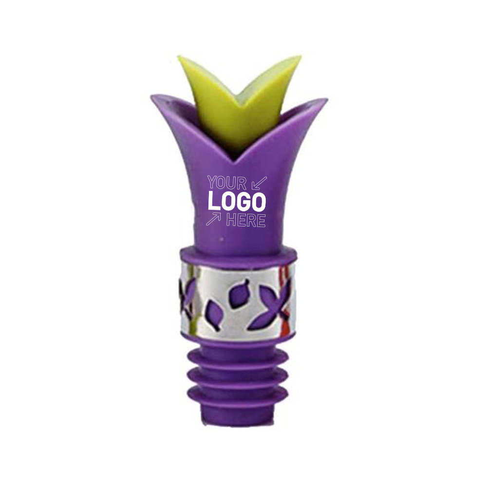 Flower Silicone Wine Bottle Stopper 2