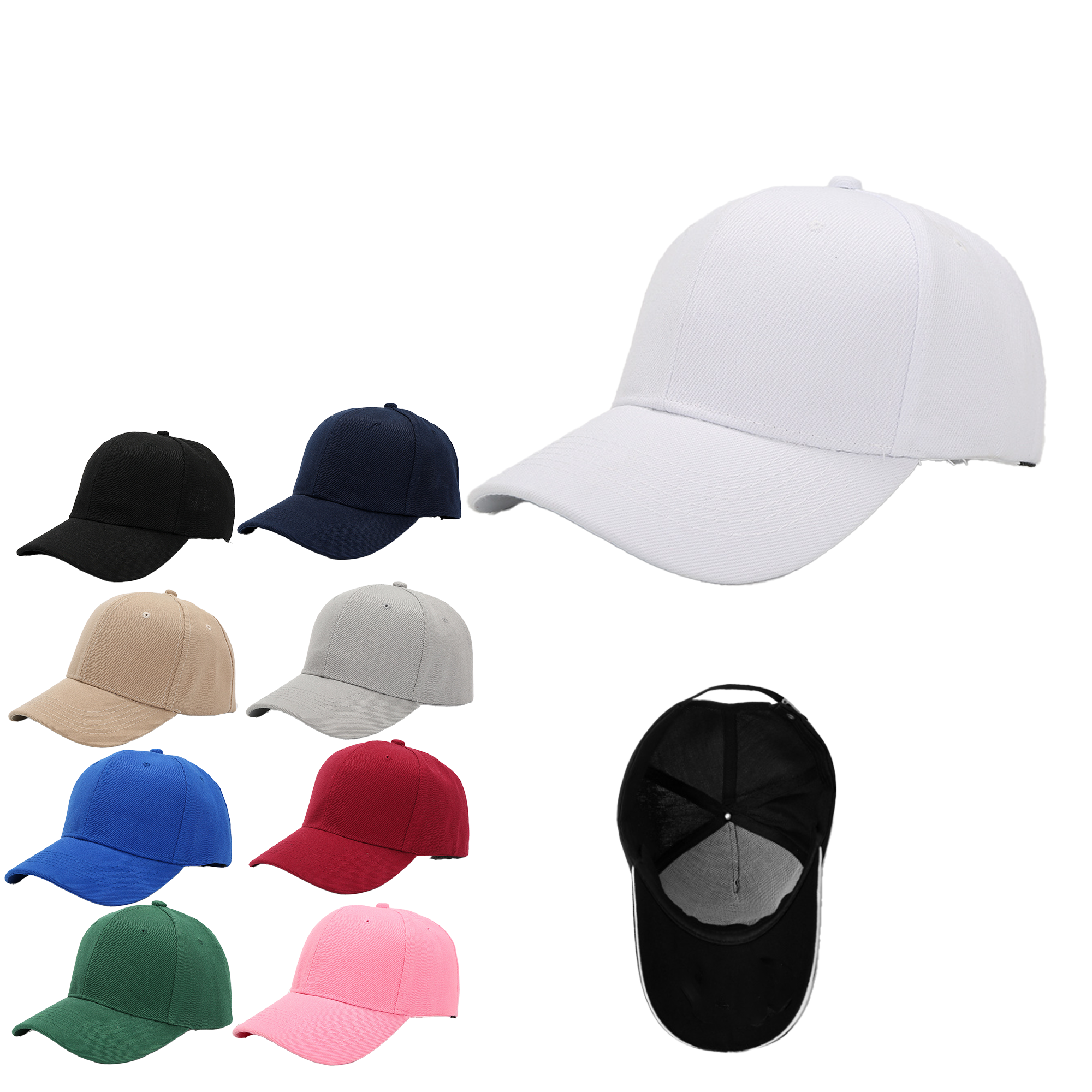 Solid Color Sports Cap 2