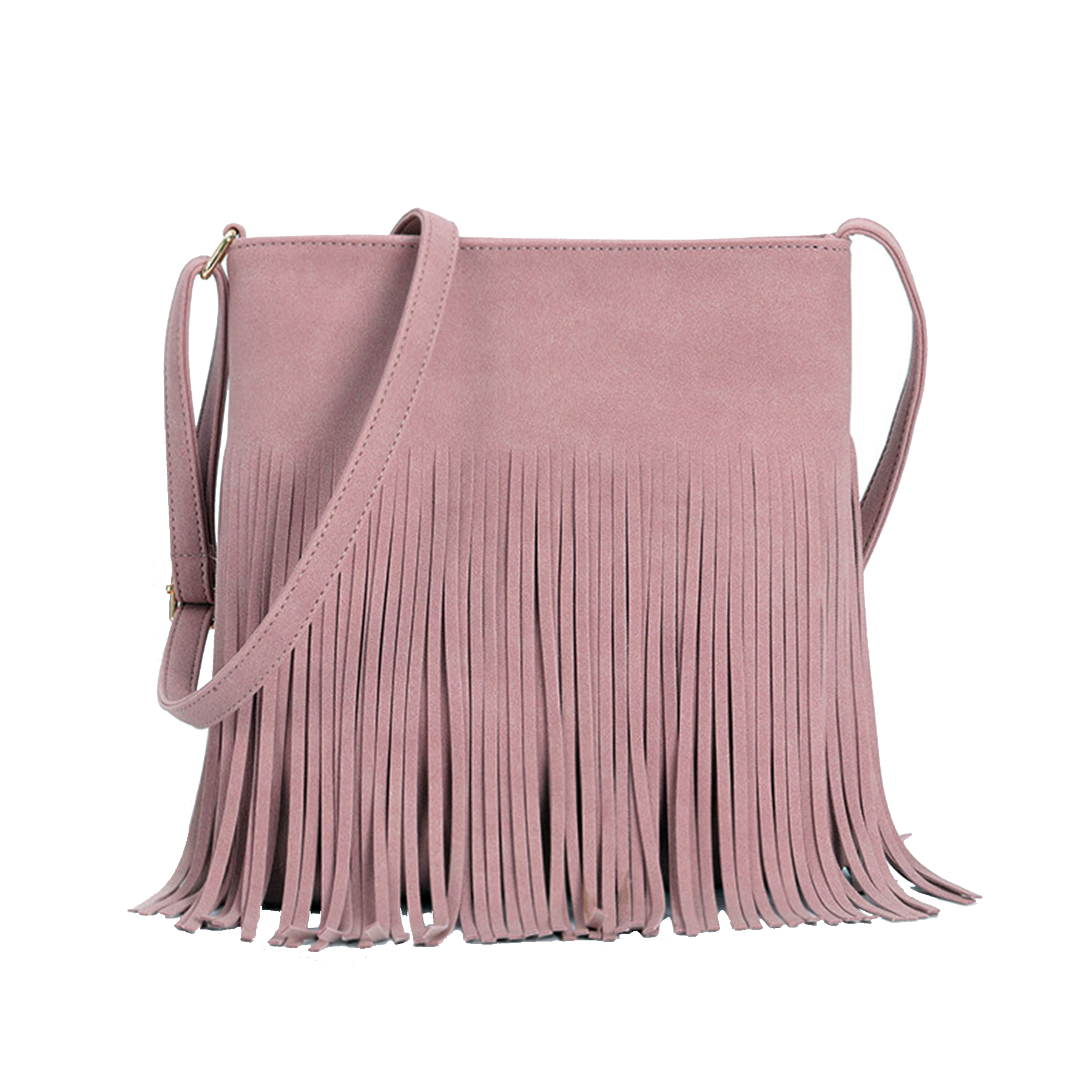 PU leather Fringe Hobo crossbody bag for Women 6
