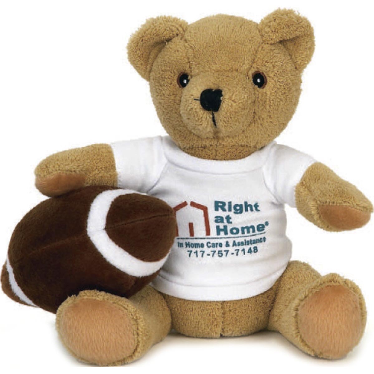 10" Football Bear 2