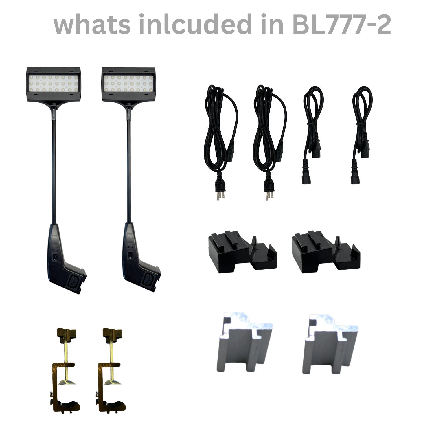 LED Flood Display Light, Set of 2