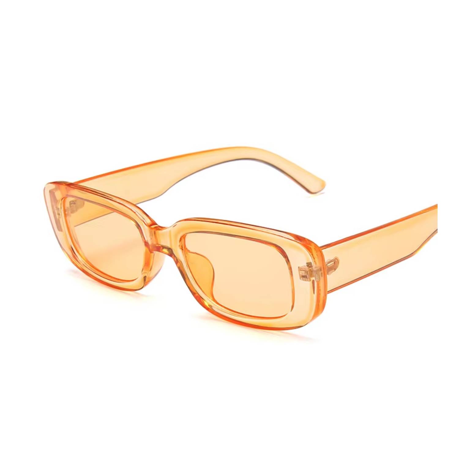 Unisex Rectangle Polycarbonate Sunglasses 17