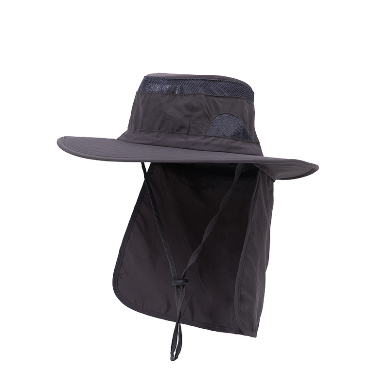 Unisex Outdoor Sun Hat with Neck Flap 3