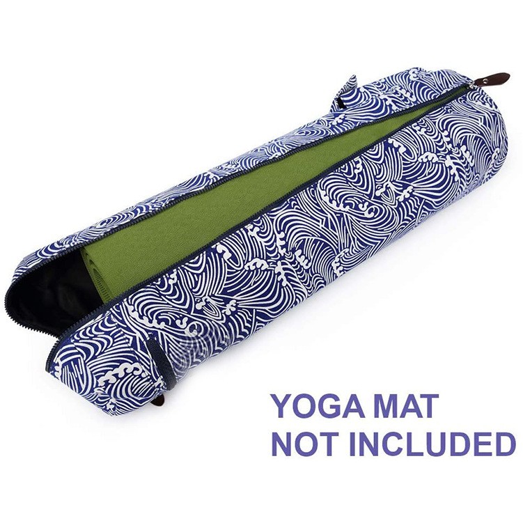 Women Yoga Mat Bag With Zippered Pockets 3