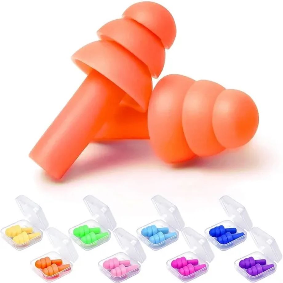 Reusable Soft Silicone Ear Plugs 1