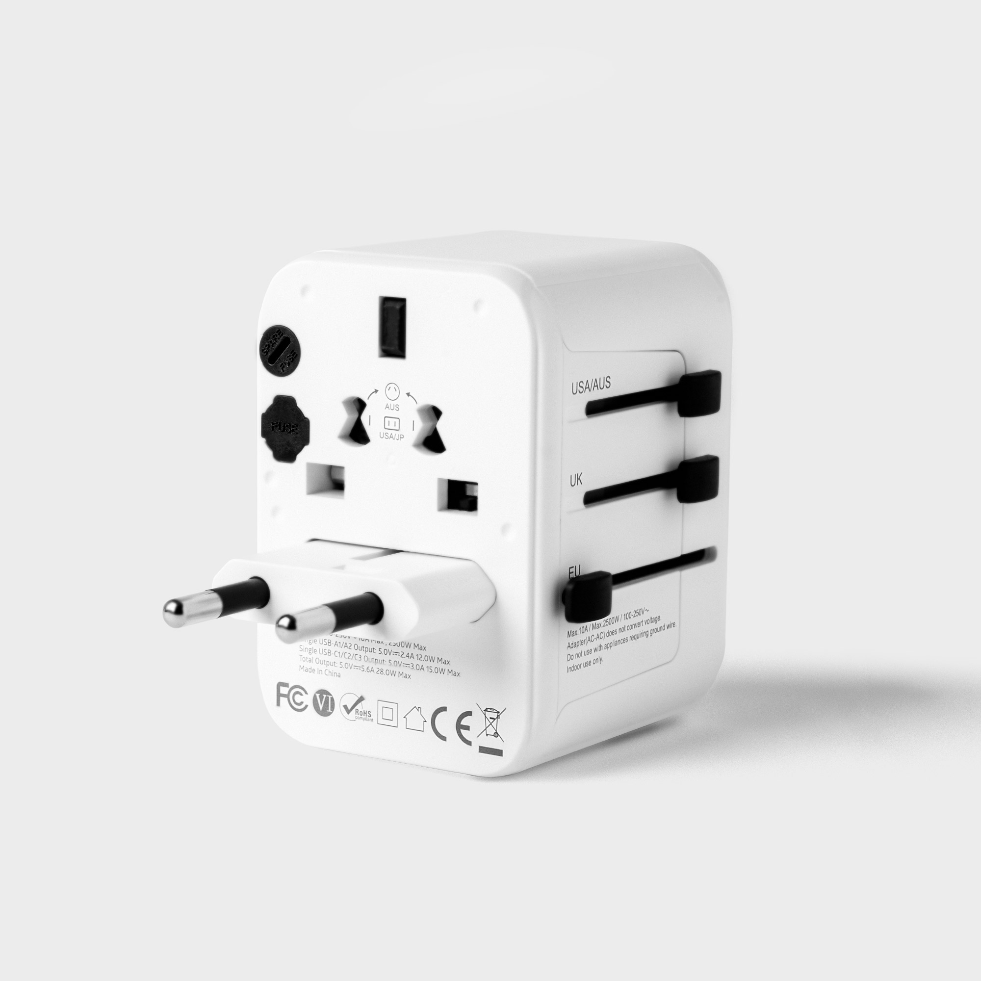 Universal International Travel Adapter 2