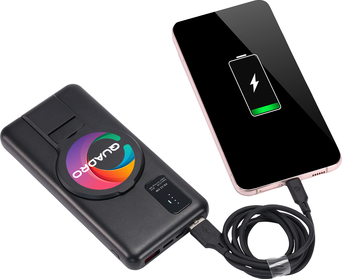 Wireless Power Bank with Stand - 8,000 mAh 5