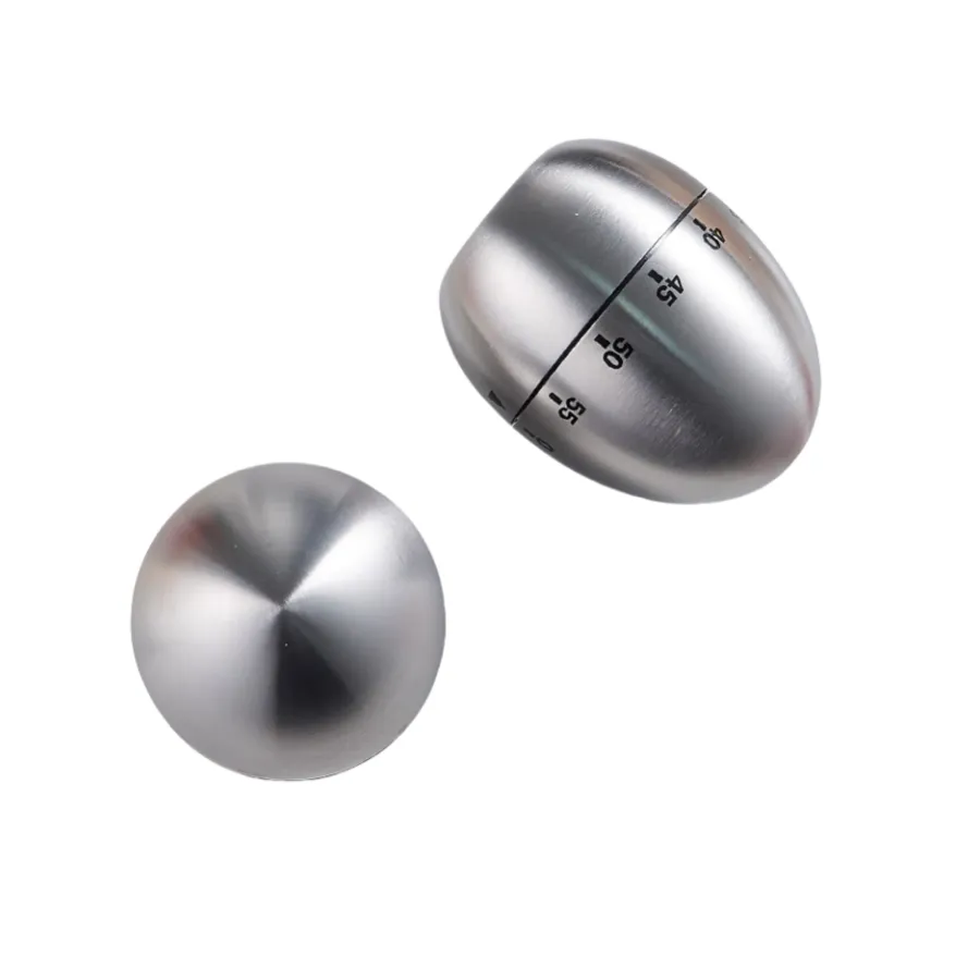 Stainless Steel Mechanical Kitchen Timer 4