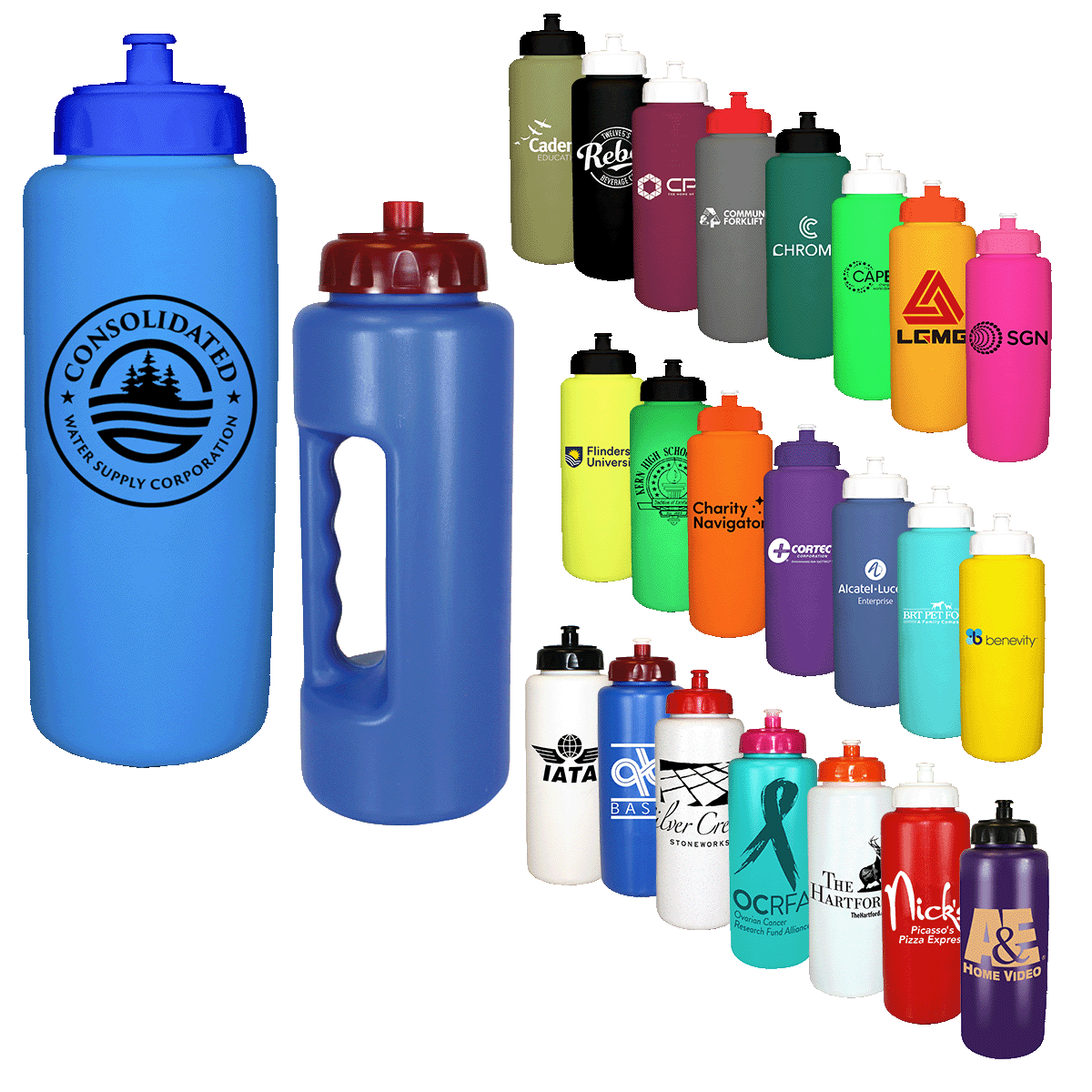 32 oz. Grip Bottle with Push 'n Pull Cap 5