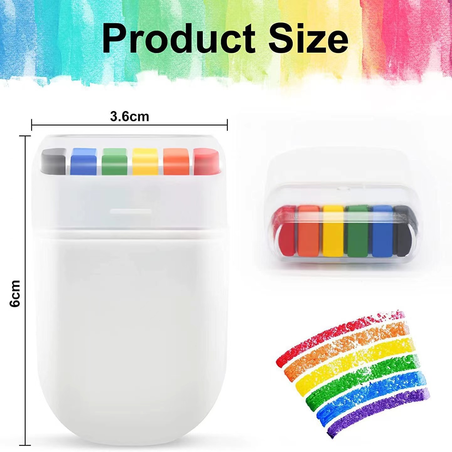 Rainbow Face Paint Stick 2
