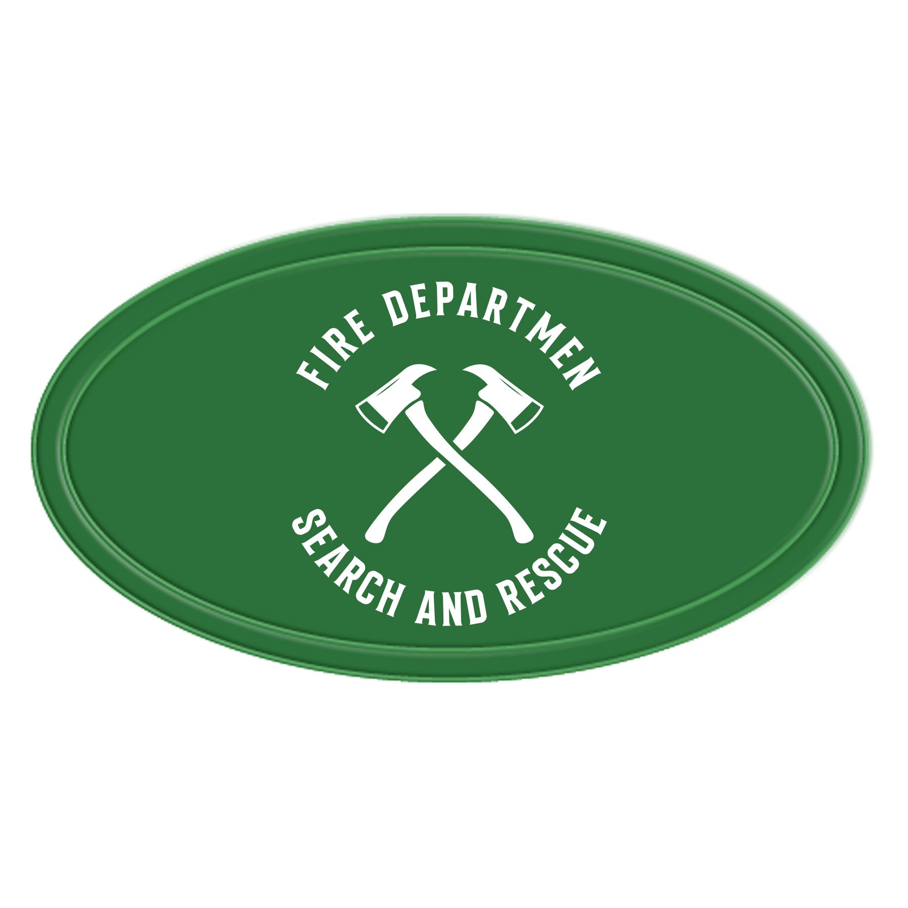 Reflective Oval Shape Sticker 17