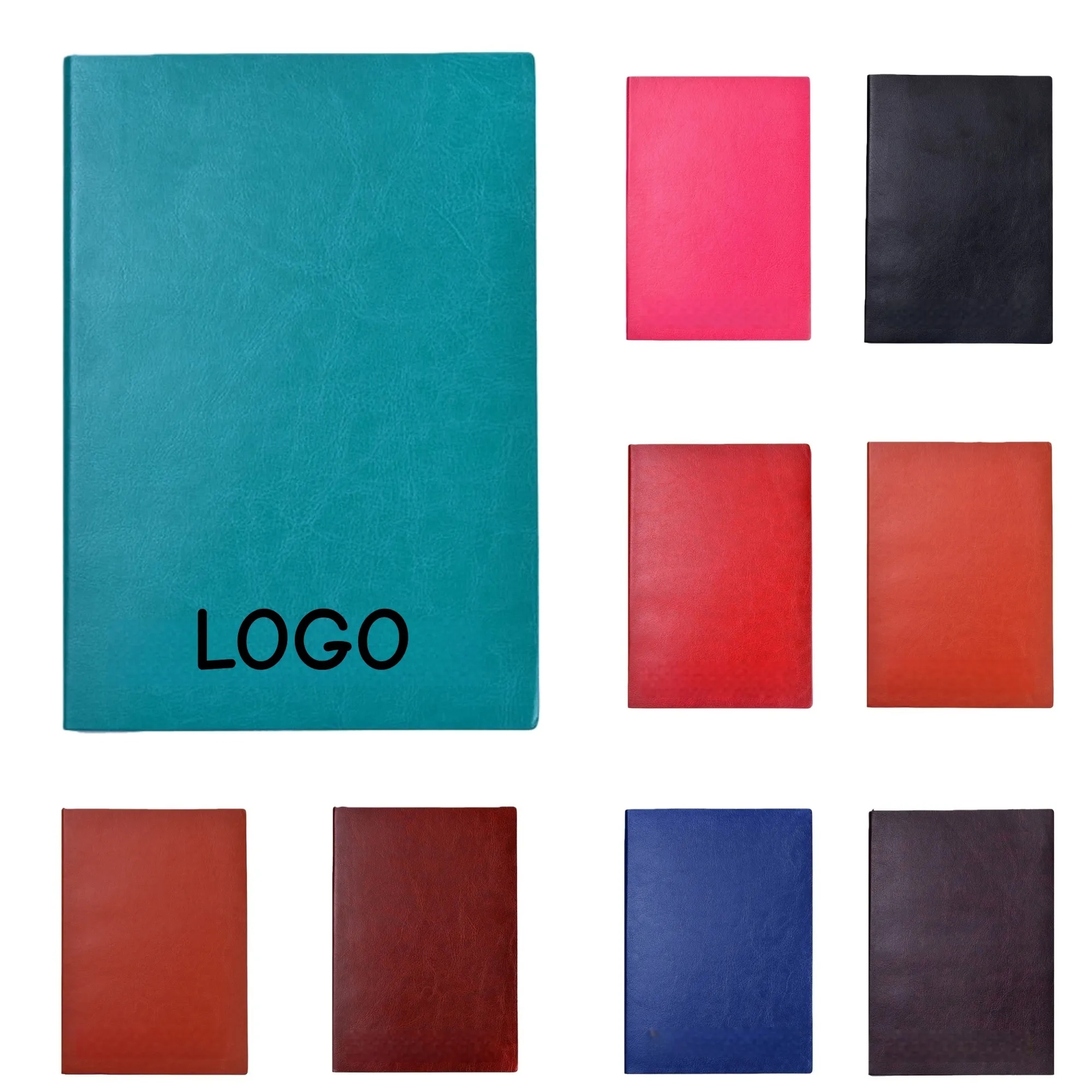 PU Leather Business Notebook Journal Custom Logo