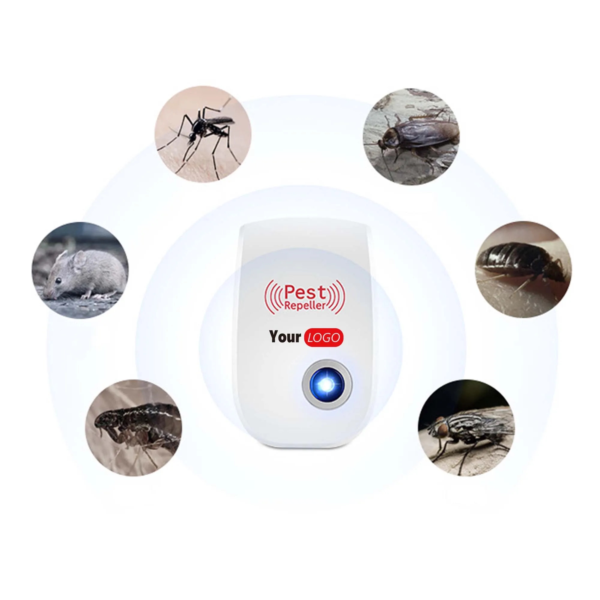 Multi-function Ultrasonic Mosquito Repellent Pest Repeller M