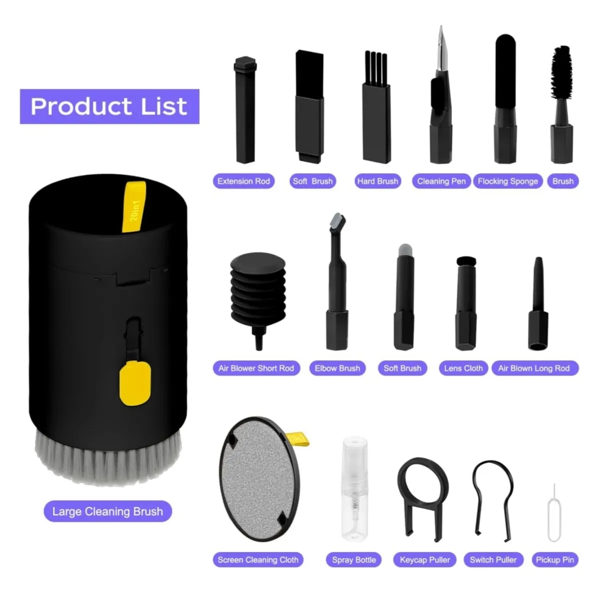 20-in-1 Multitool Electronics Cleaning Kit 3