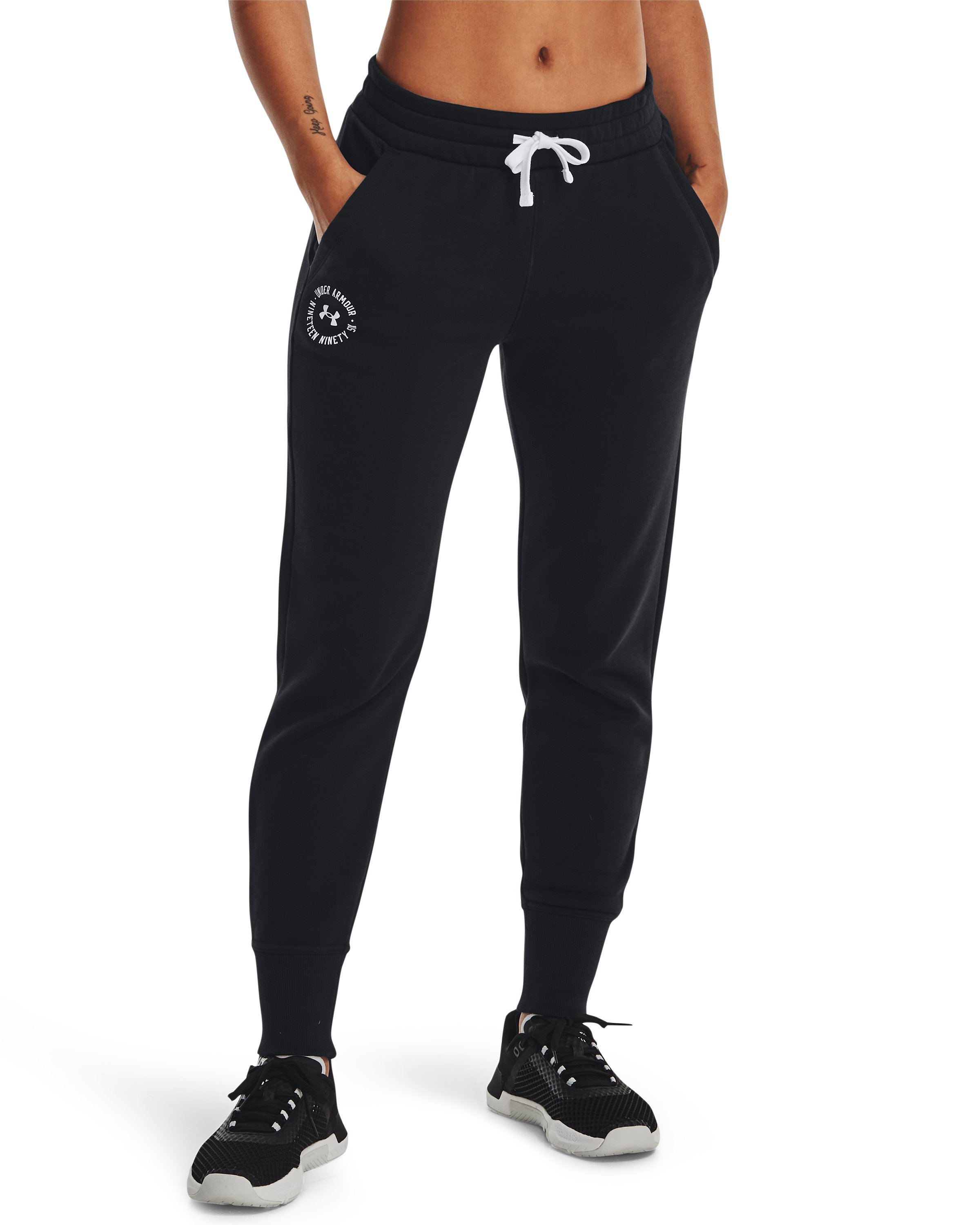 UA Rival Fleece Crest Women's Joggers 2
