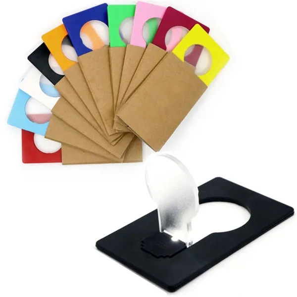Pocket Card LED Light Lamp Bulbs 6