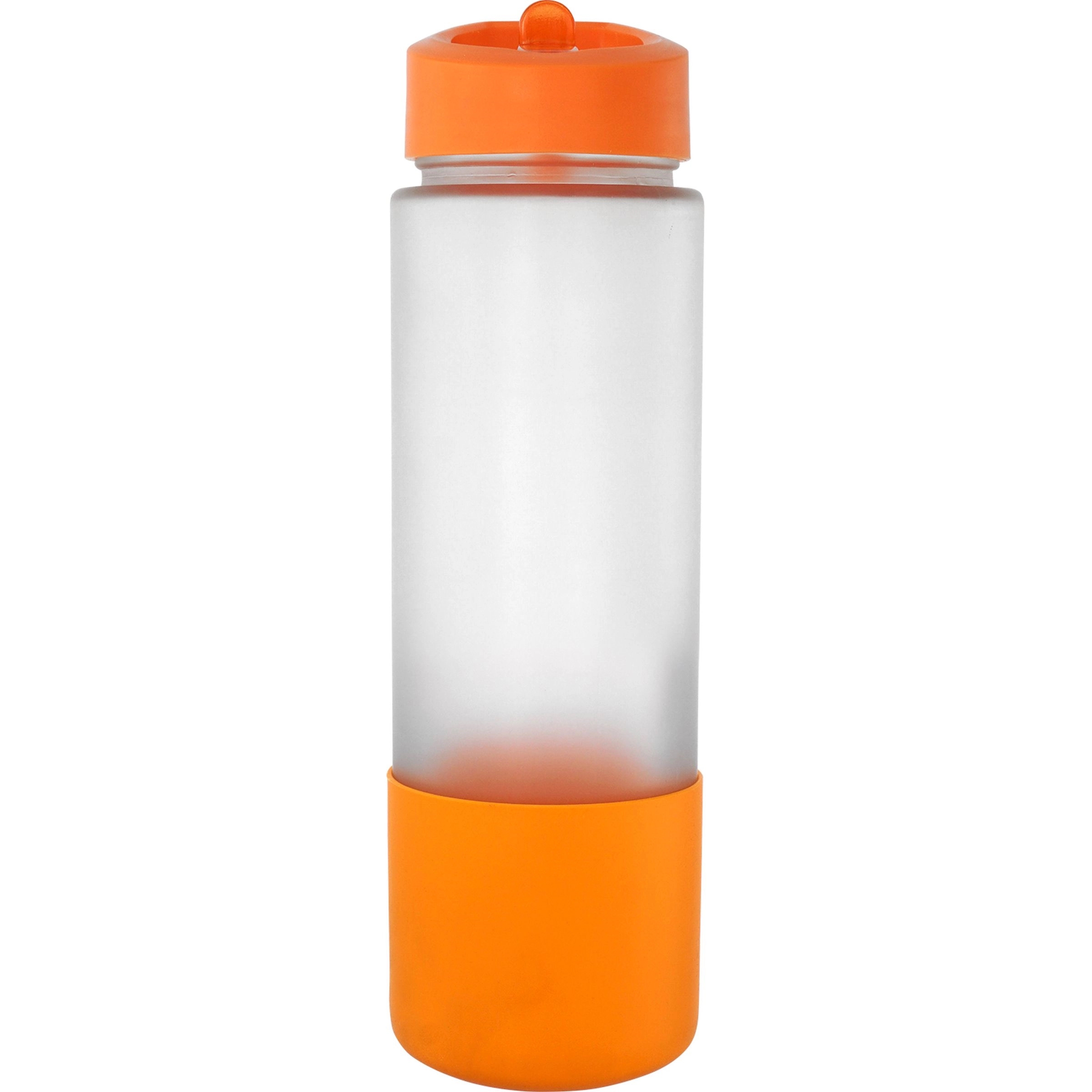 Pop Up 22 oz. Frosted Glass Grip Bottle 11