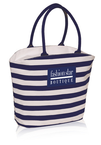 Striped Mariner Tote Bags 5