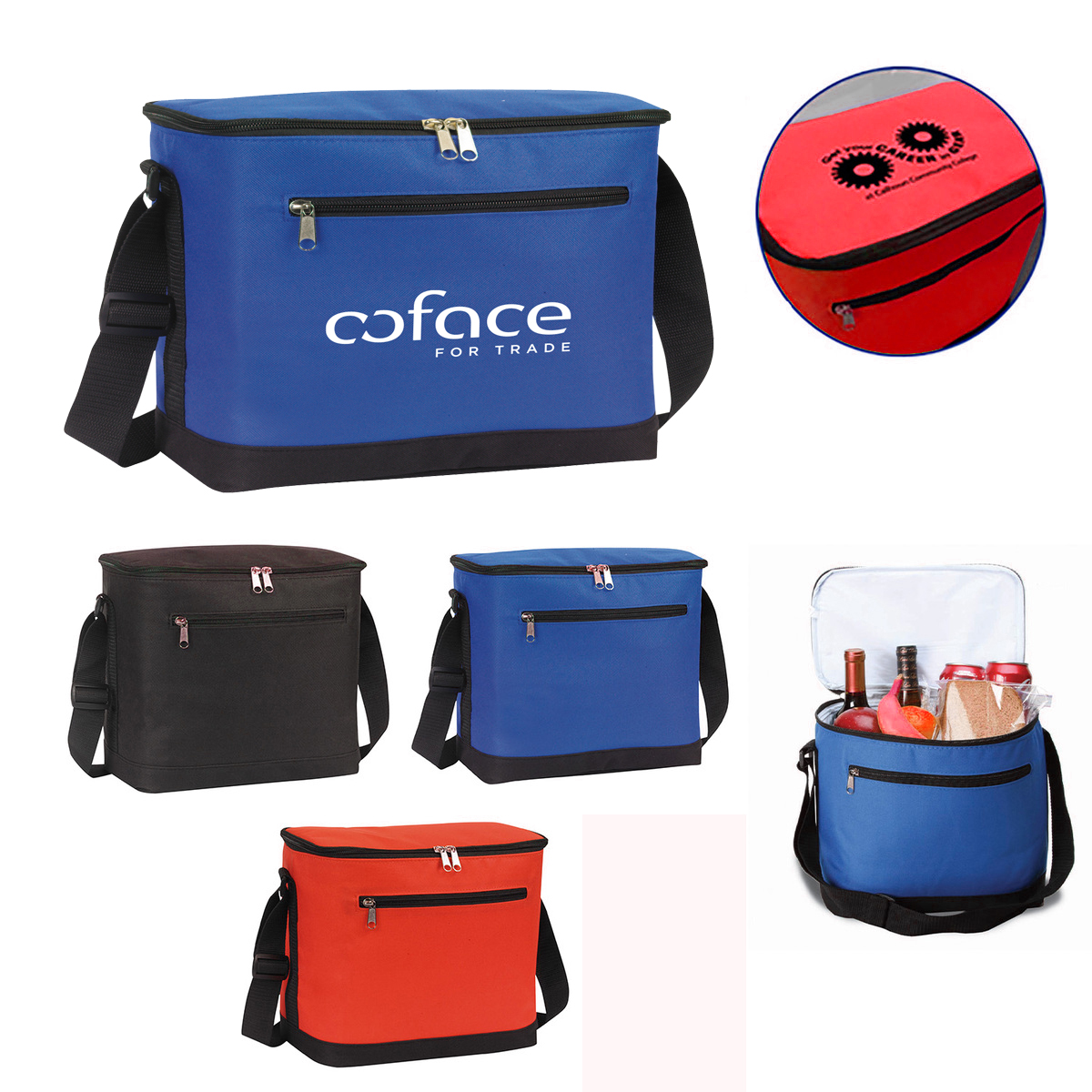 SnackShell Vertical 12-Can Cooler Bag 3