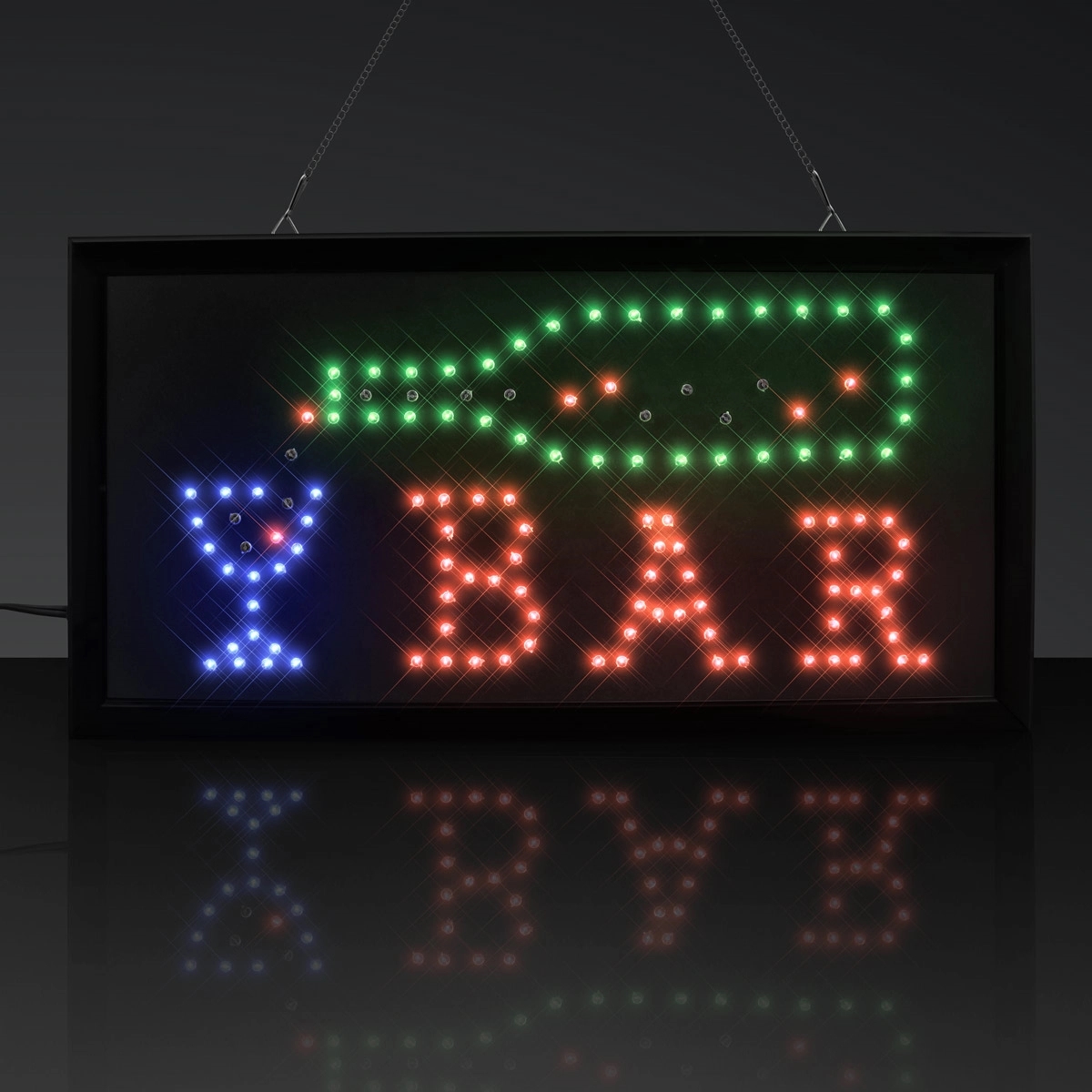 LED BAR Sign, Plug-In Moving Lights 2